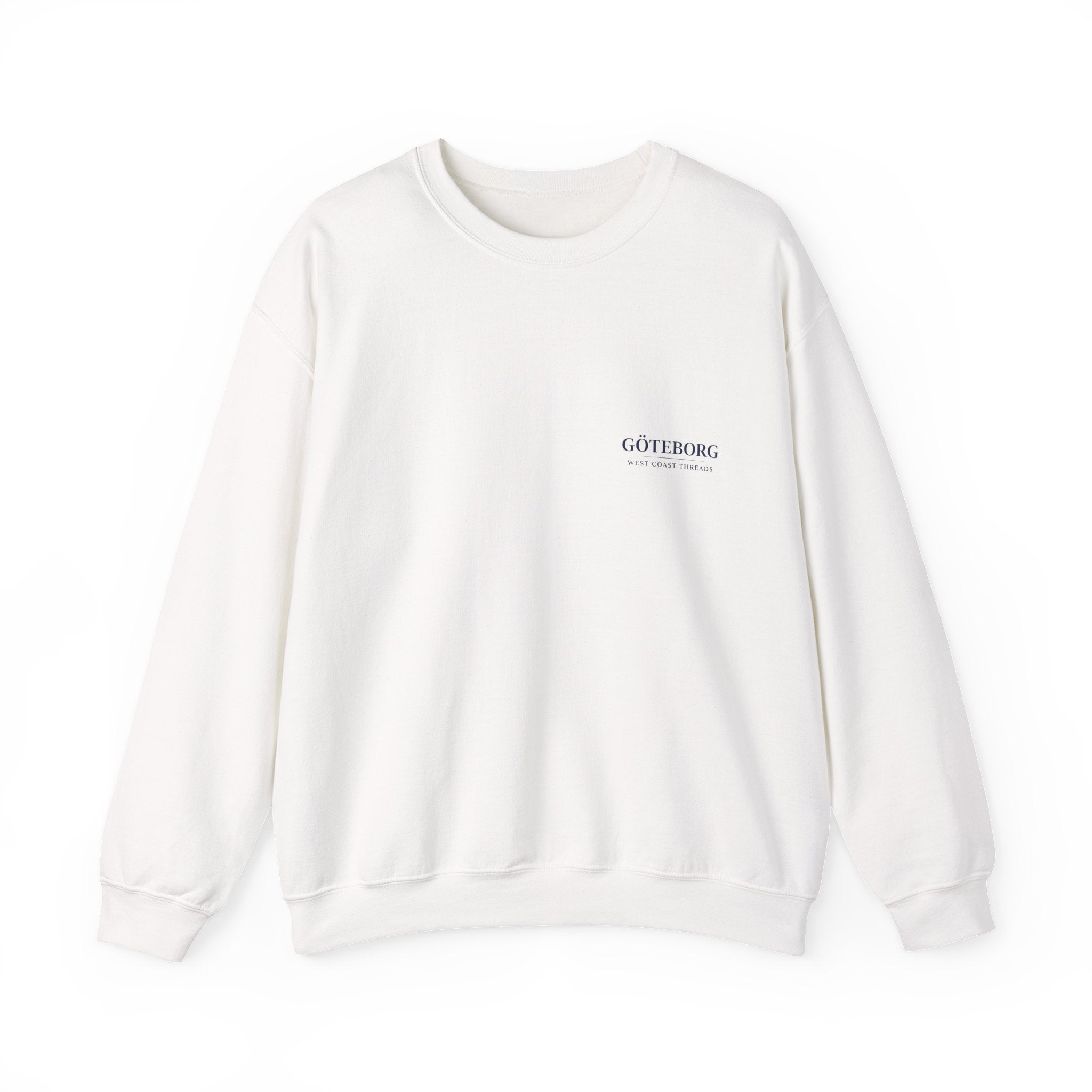 Alltid IFK Göteborg Sweatshirt | Weast Coast Threads | Vit tryck på rygg