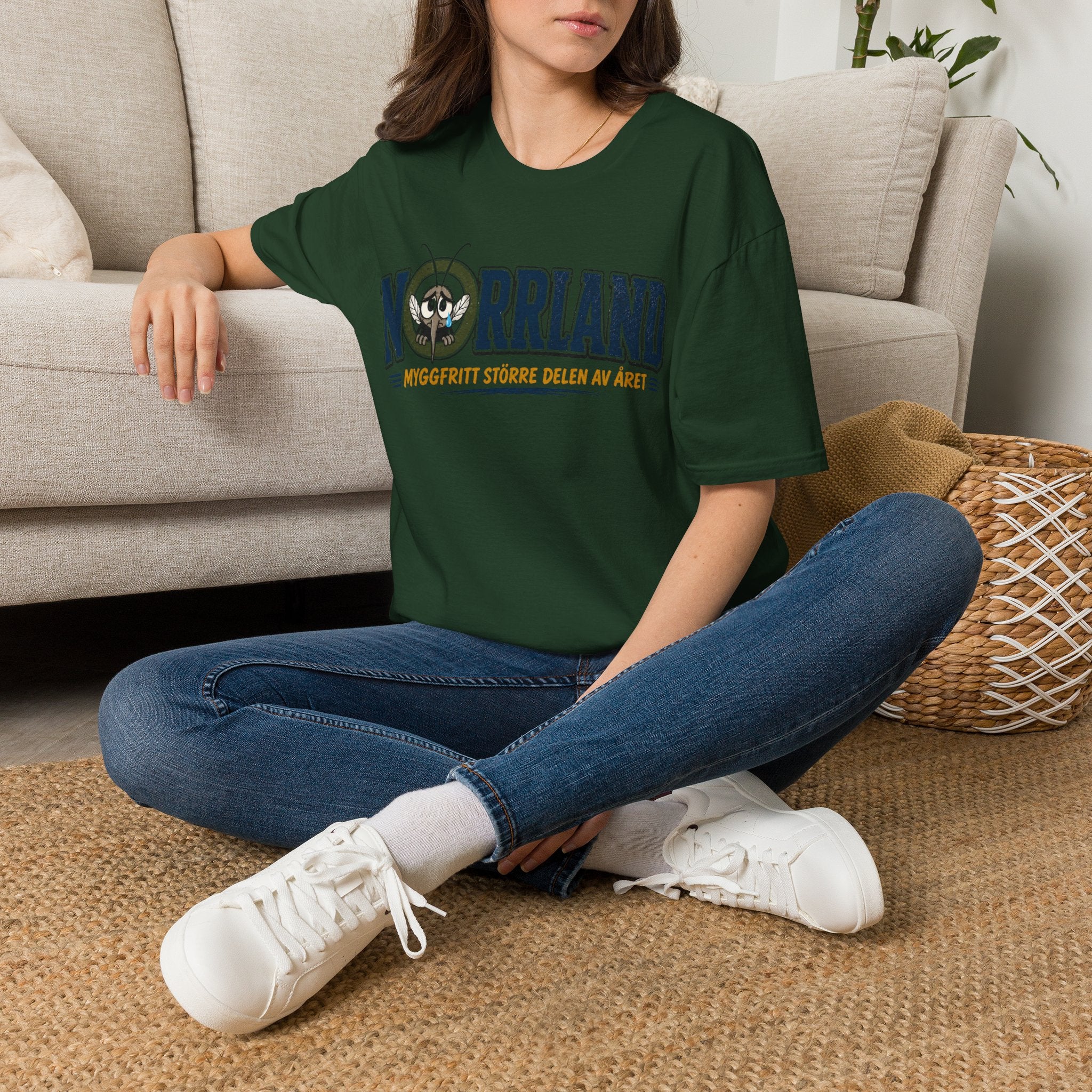 T-shirt | Norrland | Myggfritt större delen av året