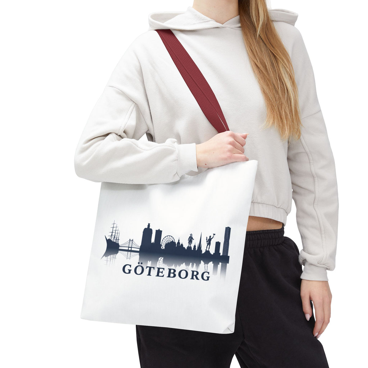 Göteborg Skyline | Kompass | Tote Bag
