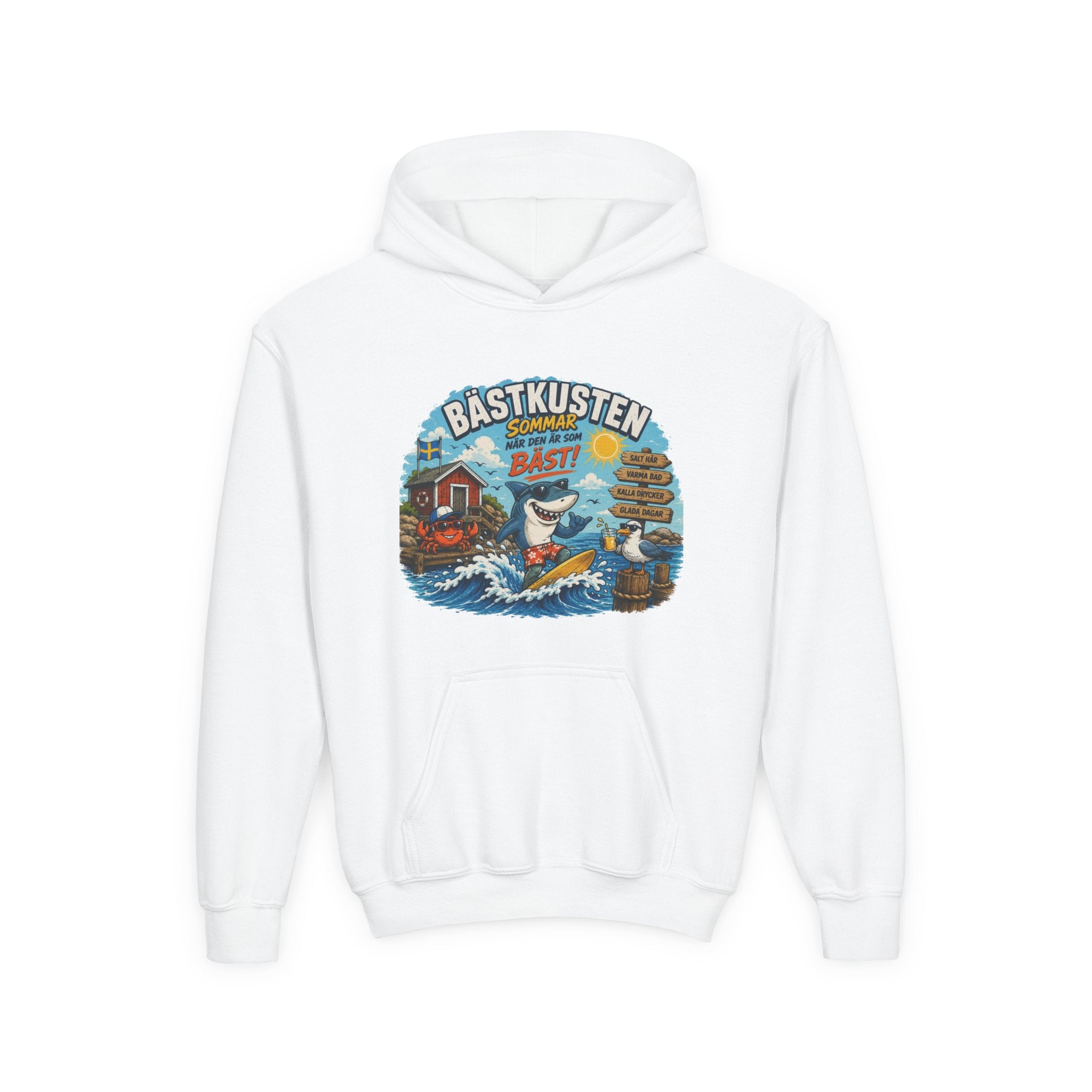 Hoodie | Bästkusten | Barn | XS-M