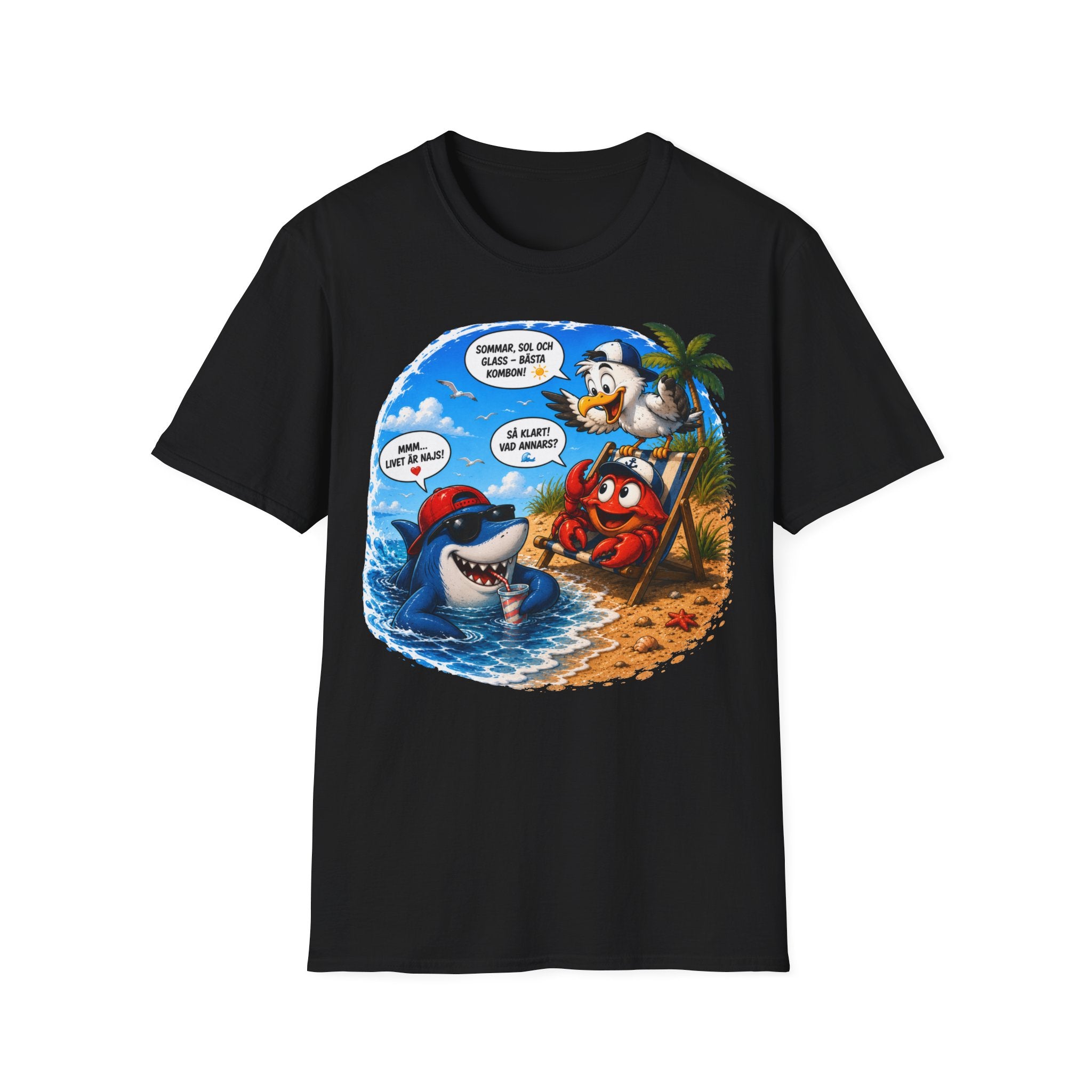 T-Shirt | Standard | Sommar vid stranden
