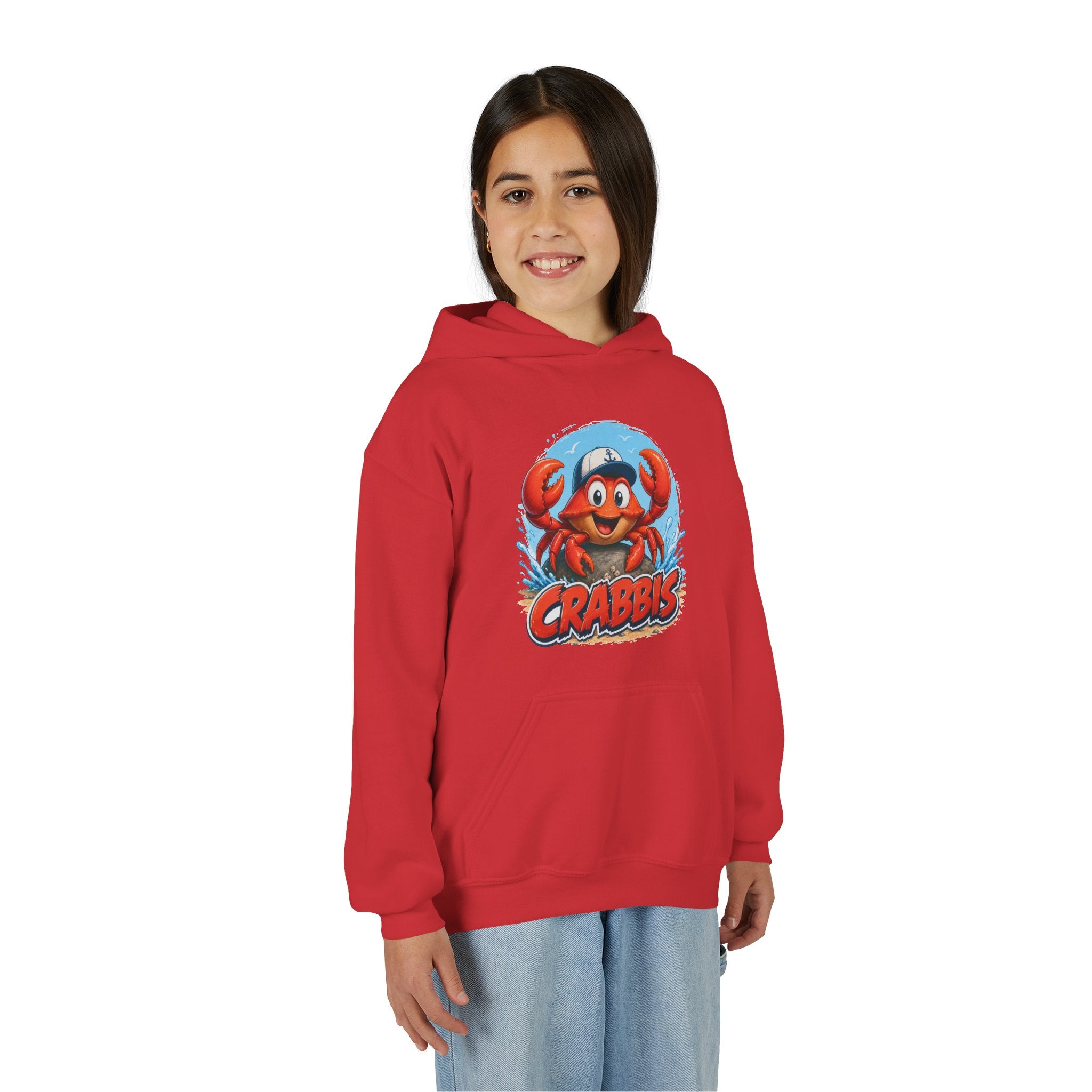 Hoodie | Crabbis | Barn | XS-M