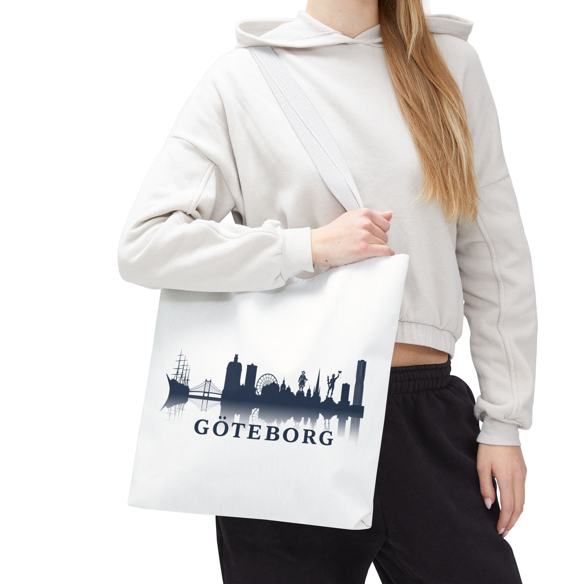 Göteborg Skyline | Kompass | Tote Bag
