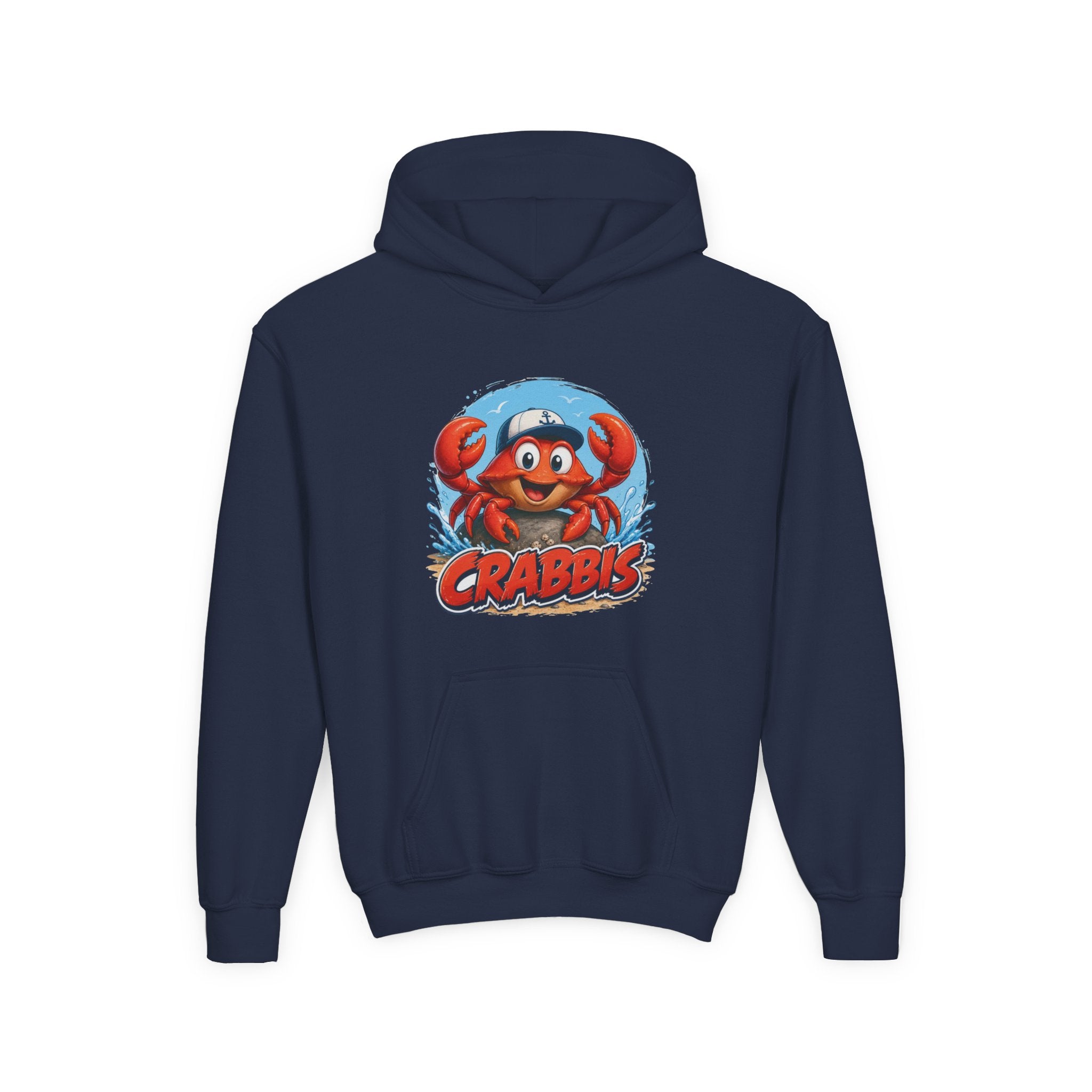 Hoodie | Crabbis | Barn | XS-M