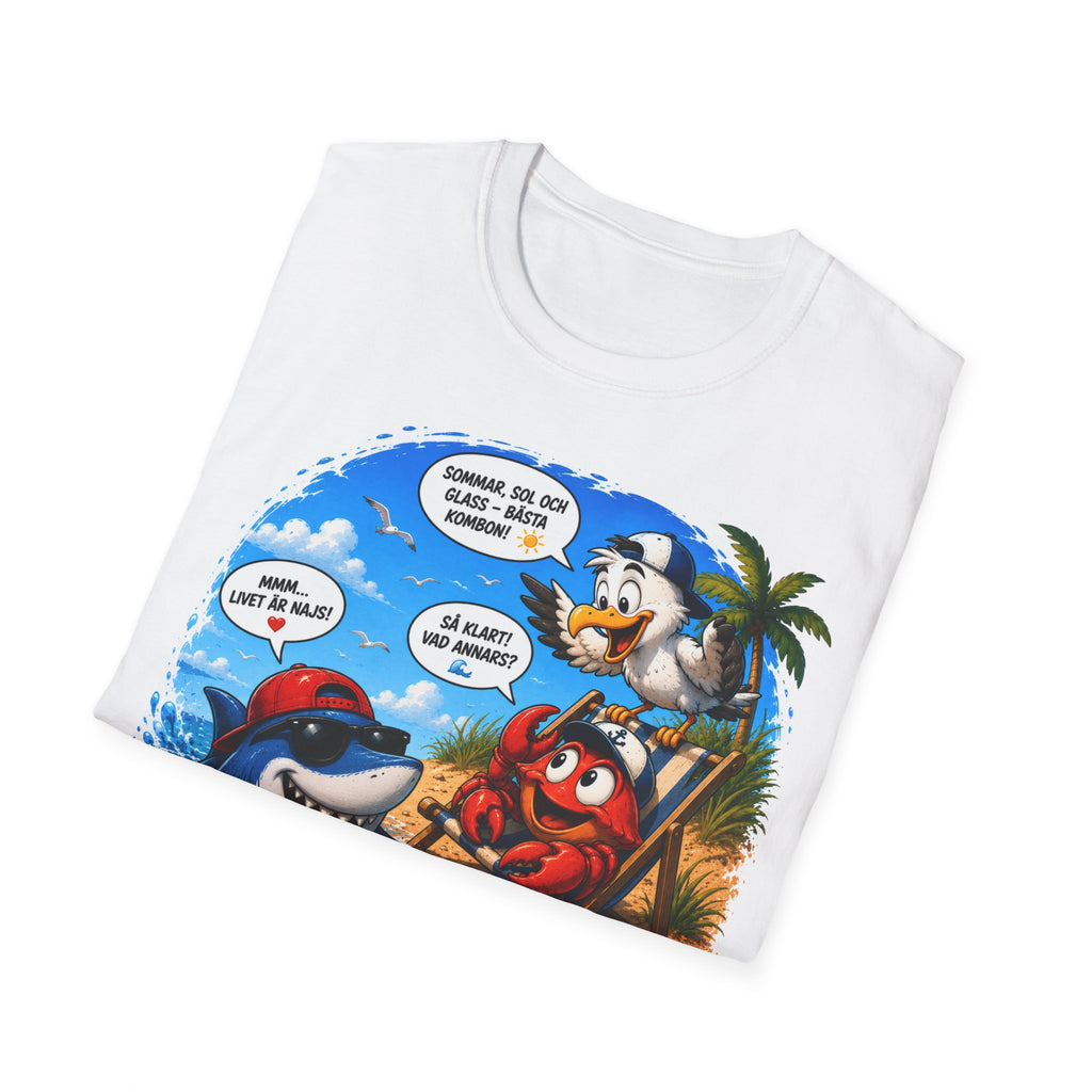 T-Shirt | Standard | Sommar vid stranden