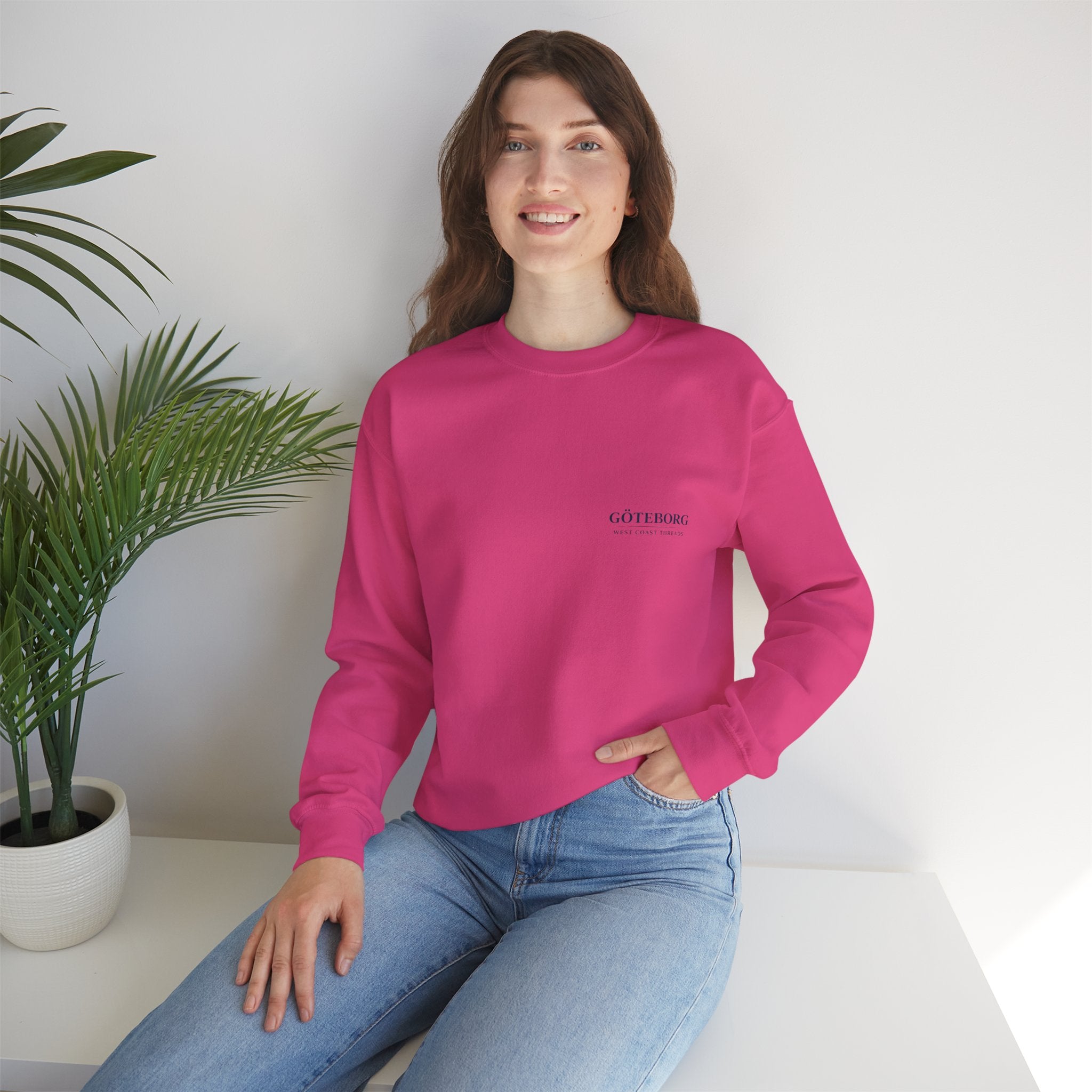 Alltid IFK Göteborg Sweatshirt | Weast Coast Threads | Vit tryck på rygg