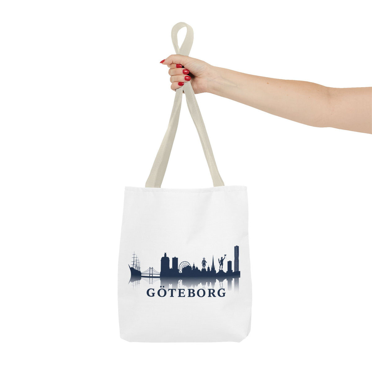Göteborg Skyline | Kompass | Tote Bag
