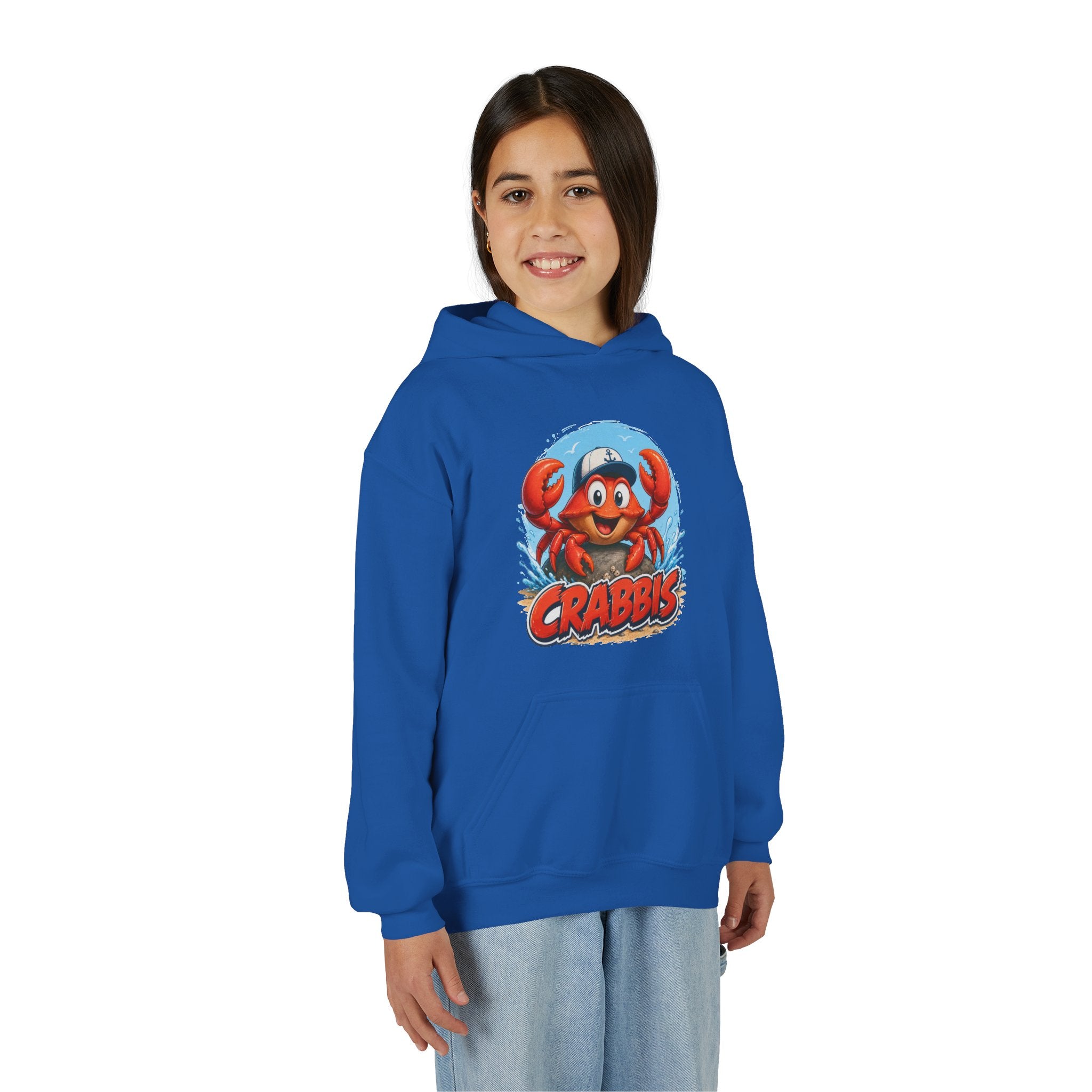 Hoodie | Crabbis | Barn | XS-M