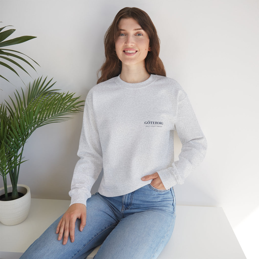 Alltid IFK Göteborg Sweatshirt | Weast Coast Threads | Vit tryck på rygg