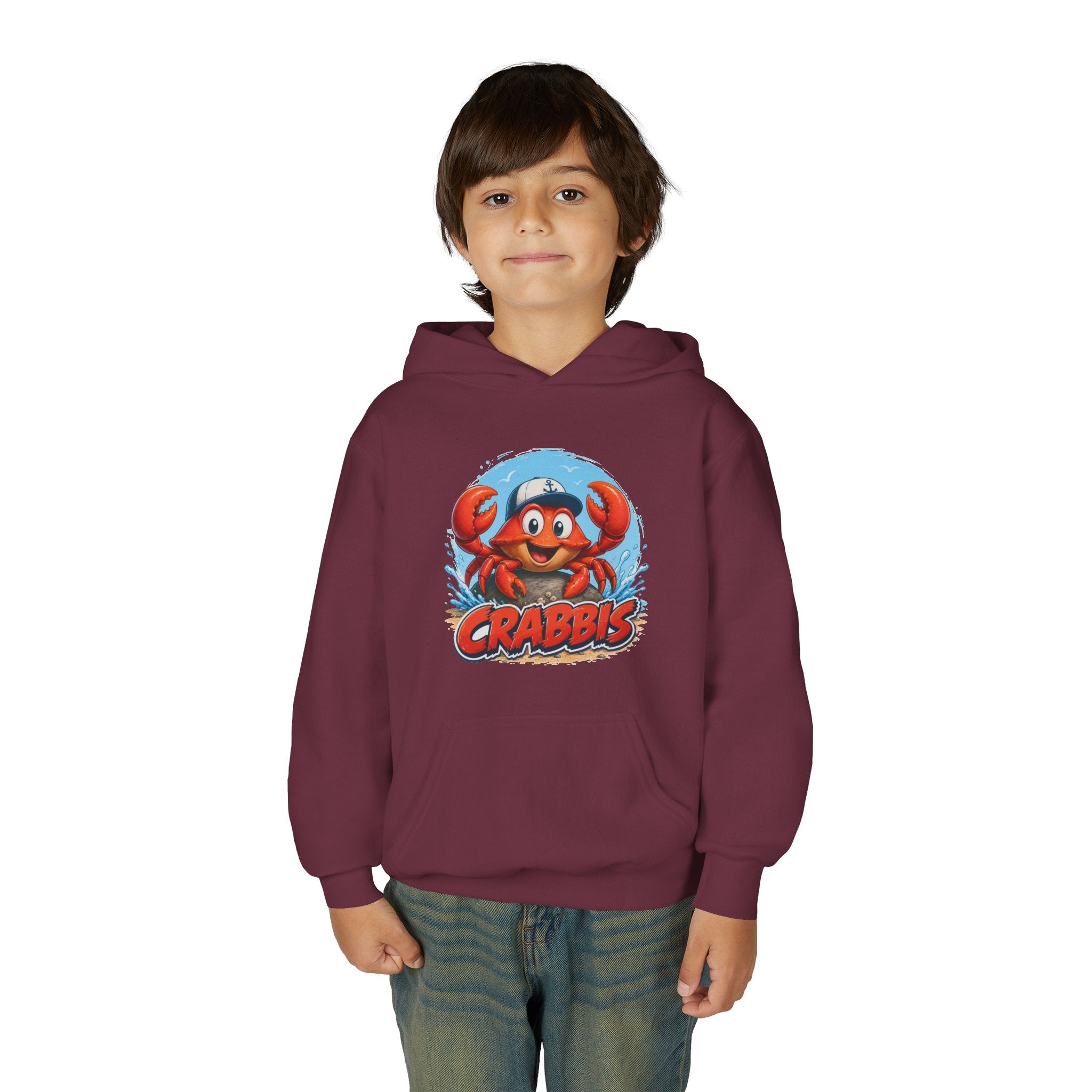 Hoodie | Crabbis | Barn | XS-M