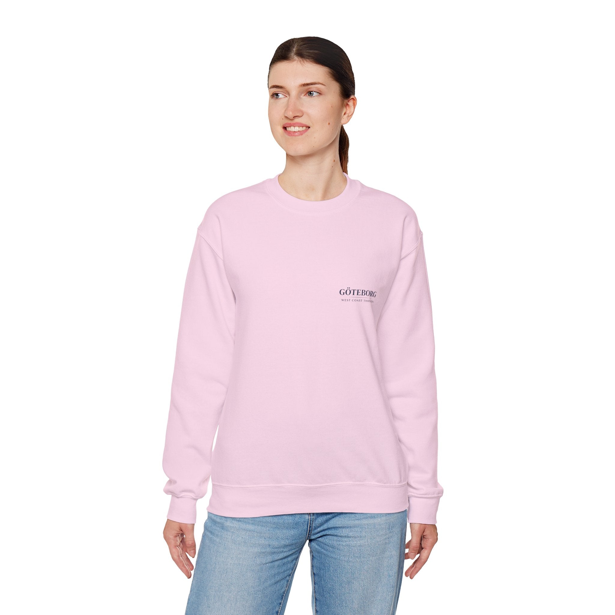 Alltid IFK Göteborg Sweatshirt | Weast Coast Threads | Vit tryck på rygg