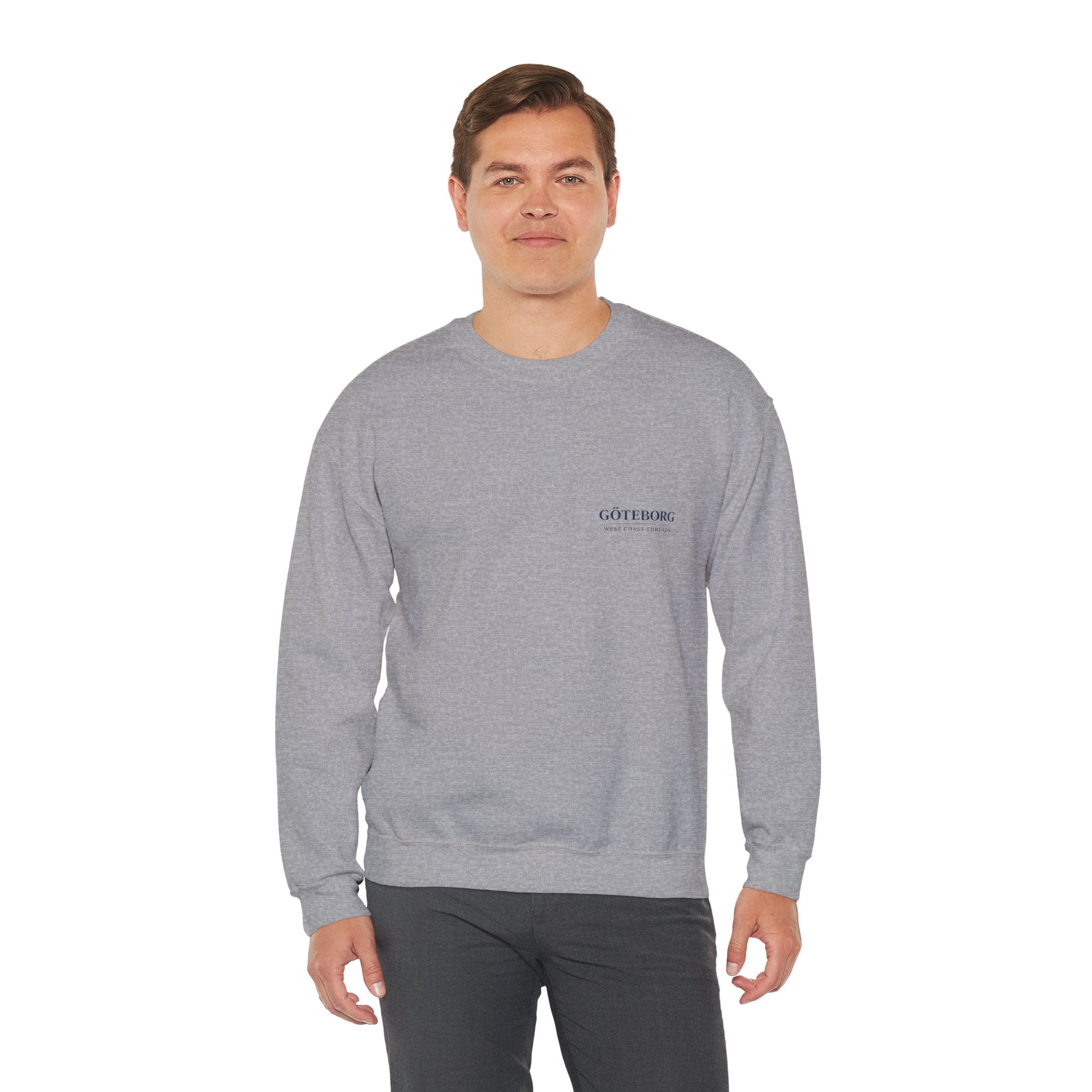 Alltid IFK Göteborg Sweatshirt | Weast Coast Threads | Vit tryck på rygg