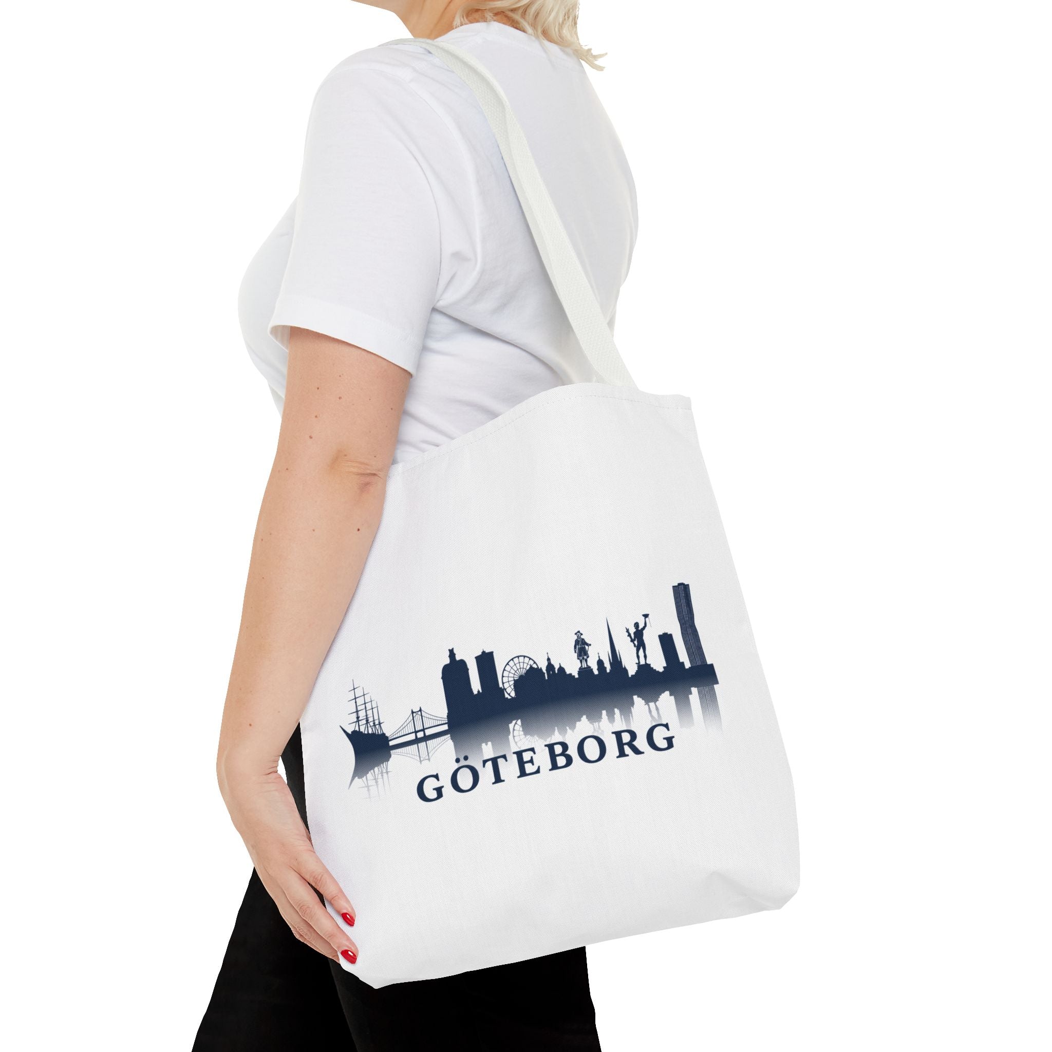 Göteborg Skyline | Kompass | Tote Bag