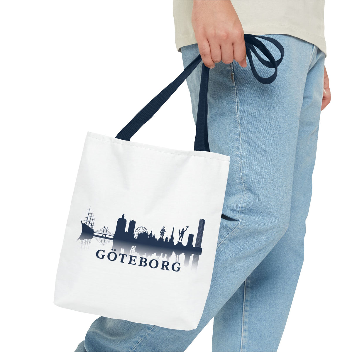 Göteborg Skyline | Kompass | Tote Bag