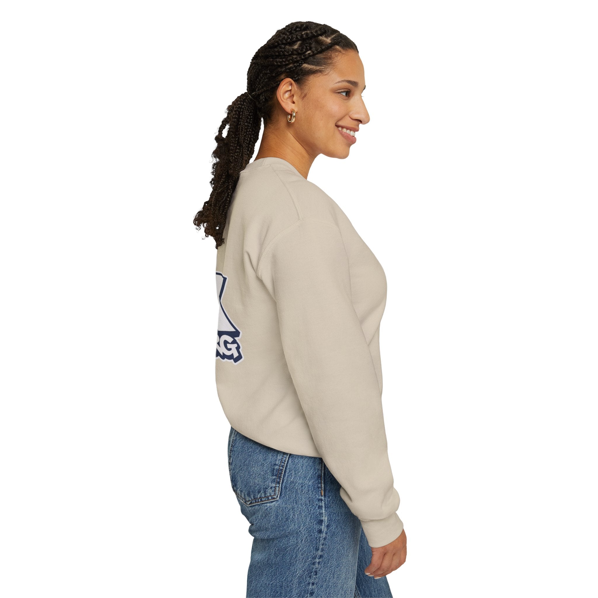 Alltid IFK Göteborg Sweatshirt | Weast Coast Threads | Vit tryck på rygg