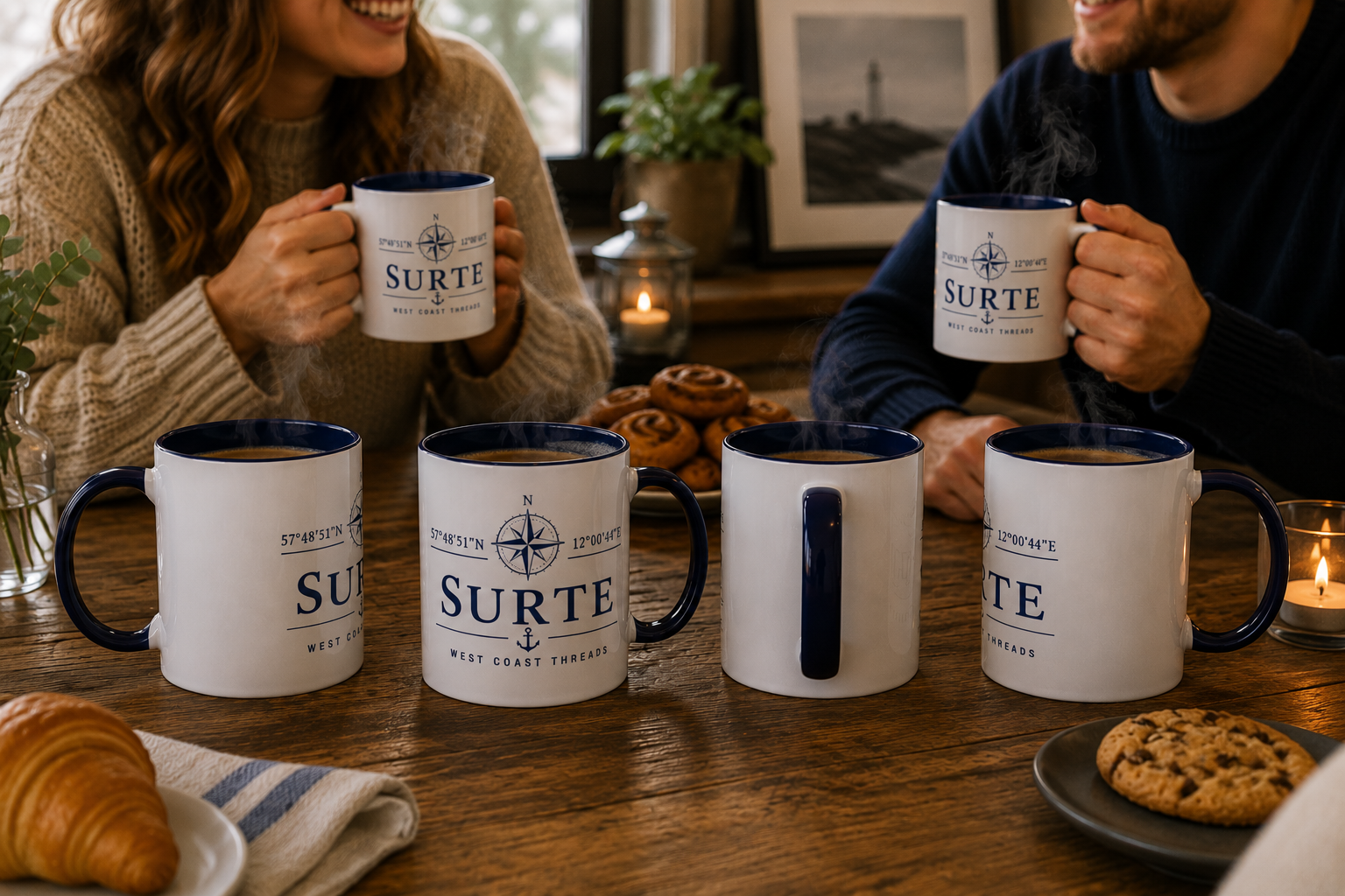 Mugg | Surte | Kompass