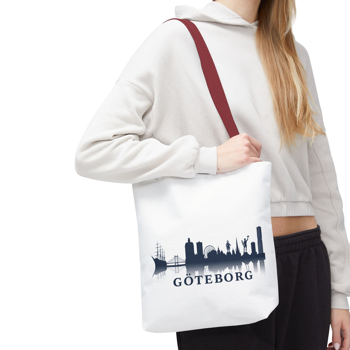 Göteborg Skyline | Kompass | Tote Bag