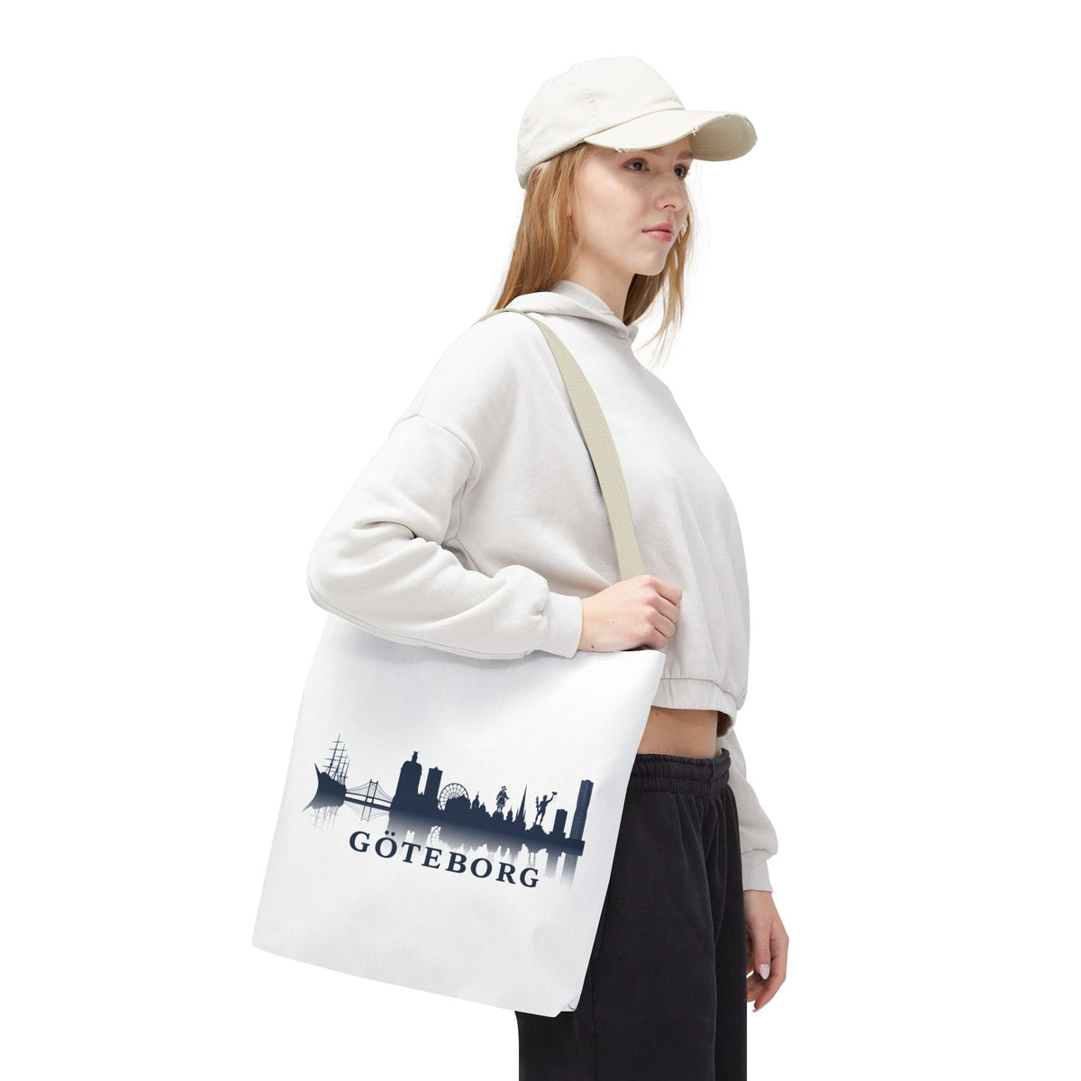 Göteborg Skyline | Kompass | Tote Bag