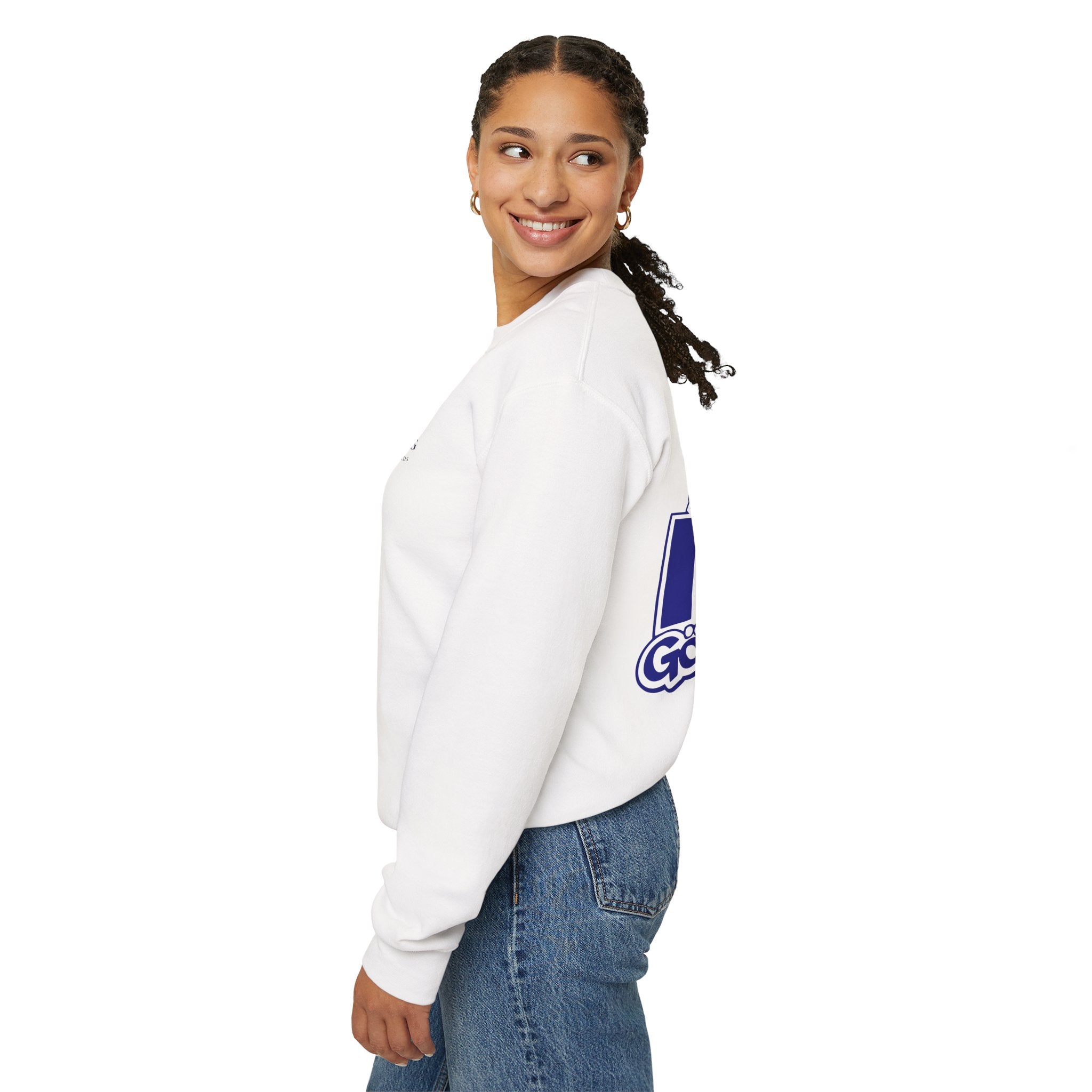 Alltid IFK Göteborg Sweatshirt | West Coast Threads | Blå tryck på rygg
