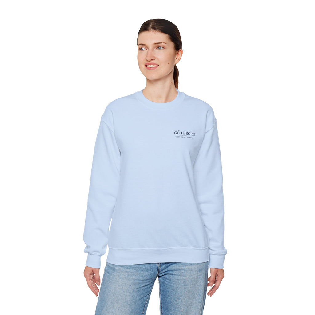 Alltid IFK Göteborg Sweatshirt | West Coast Threads | Blå tryck på rygg