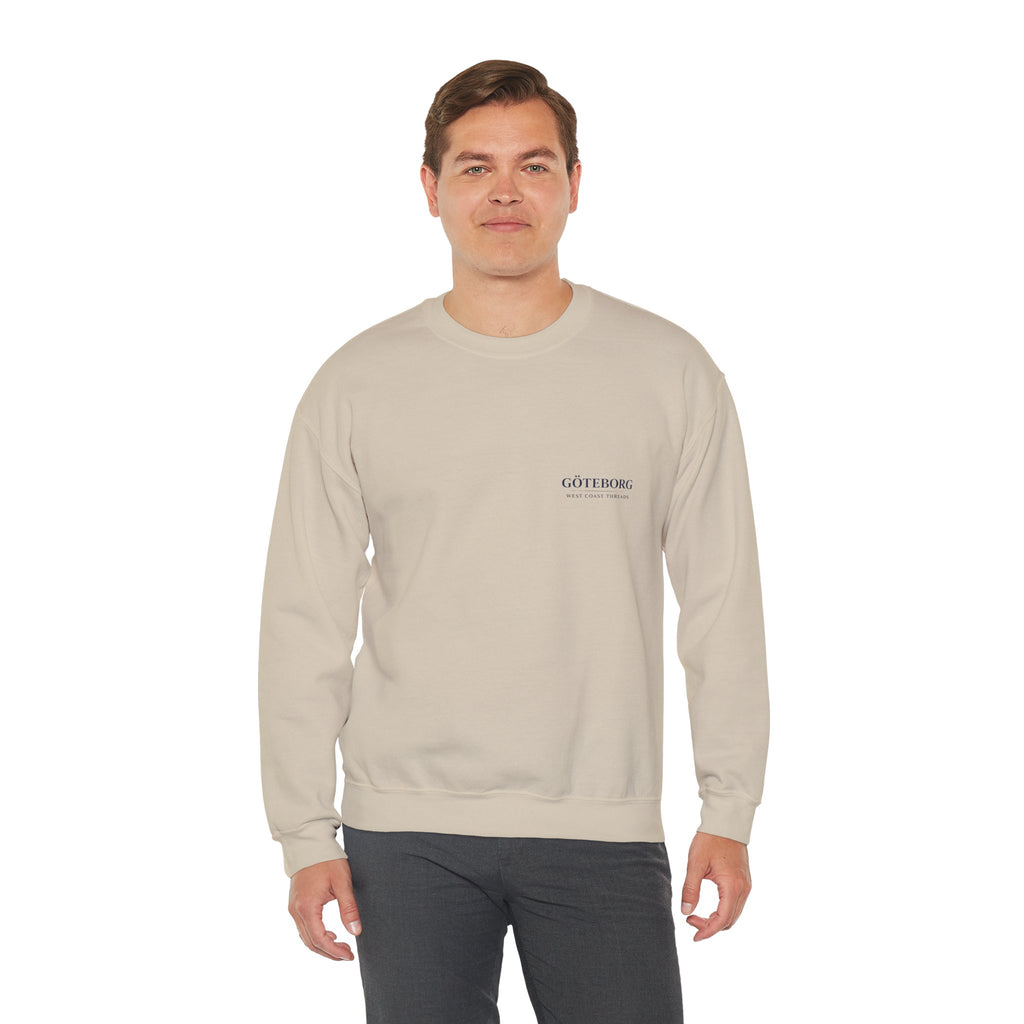 Alltid IFK Göteborg Sweatshirt | Weast Coast Threads | Vit tryck på rygg