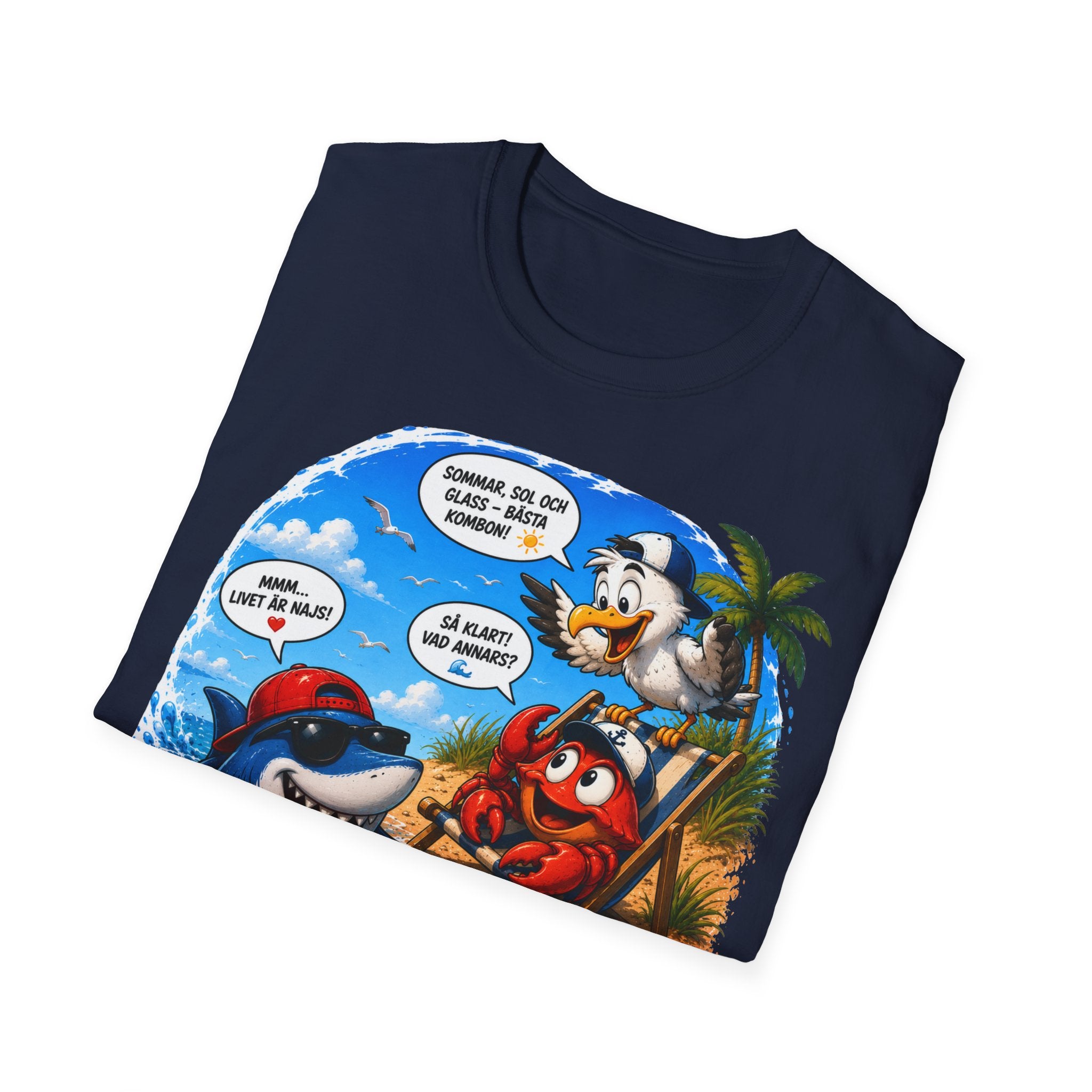 T-Shirt | Standard | Sommar vid stranden