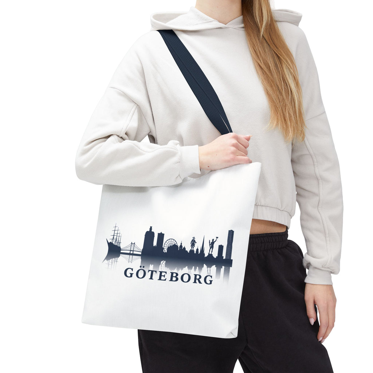Göteborg Skyline | Kompass | Tote Bag