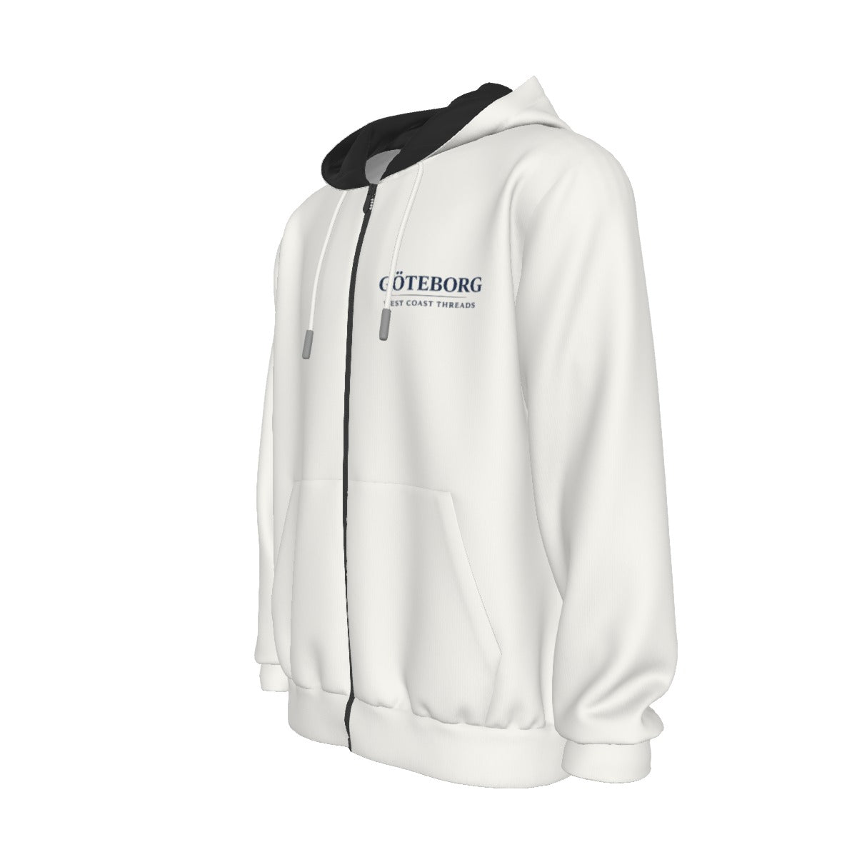 Zip Up Hoodie With Pocket | Interlock