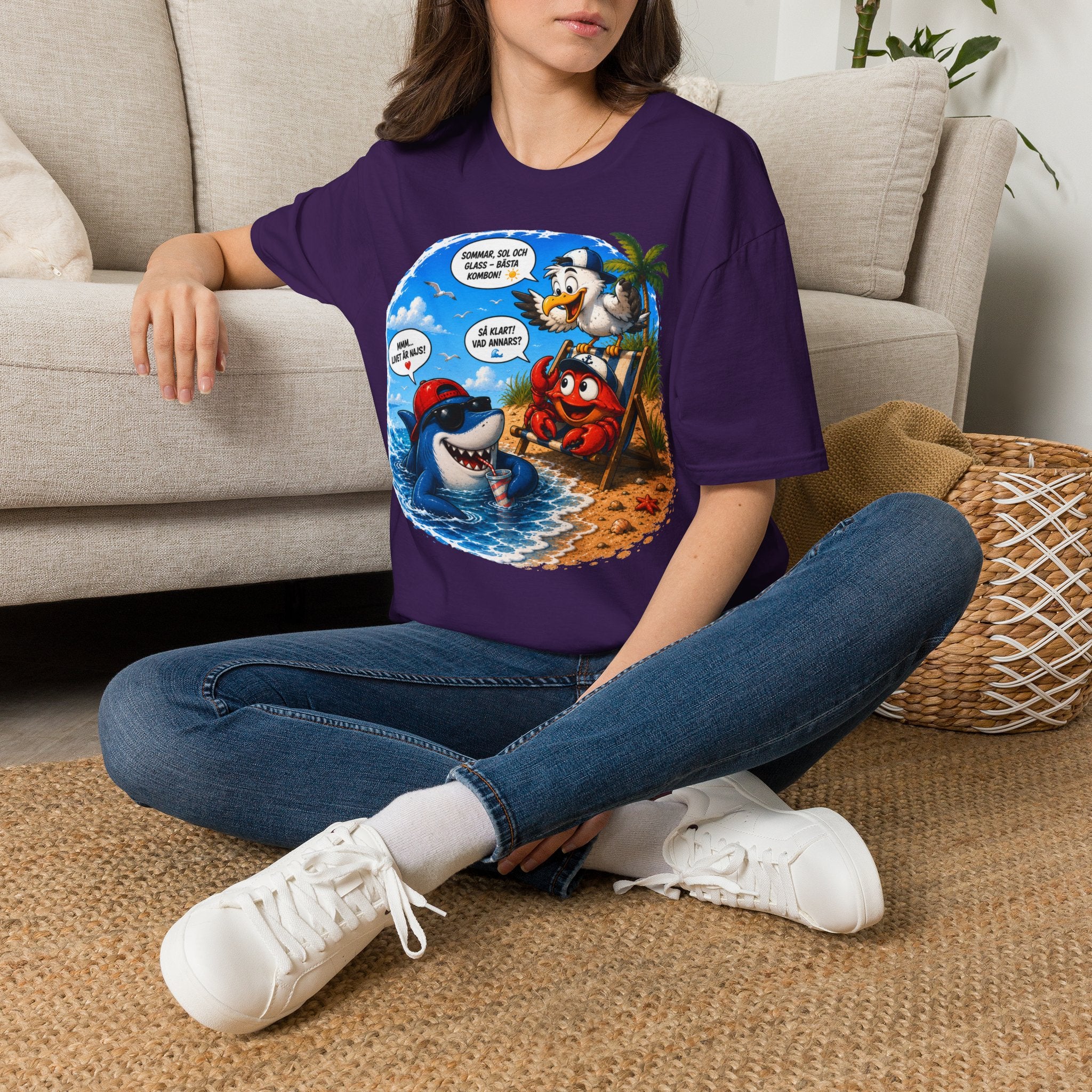 T-Shirt | Standard | Sommar vid stranden