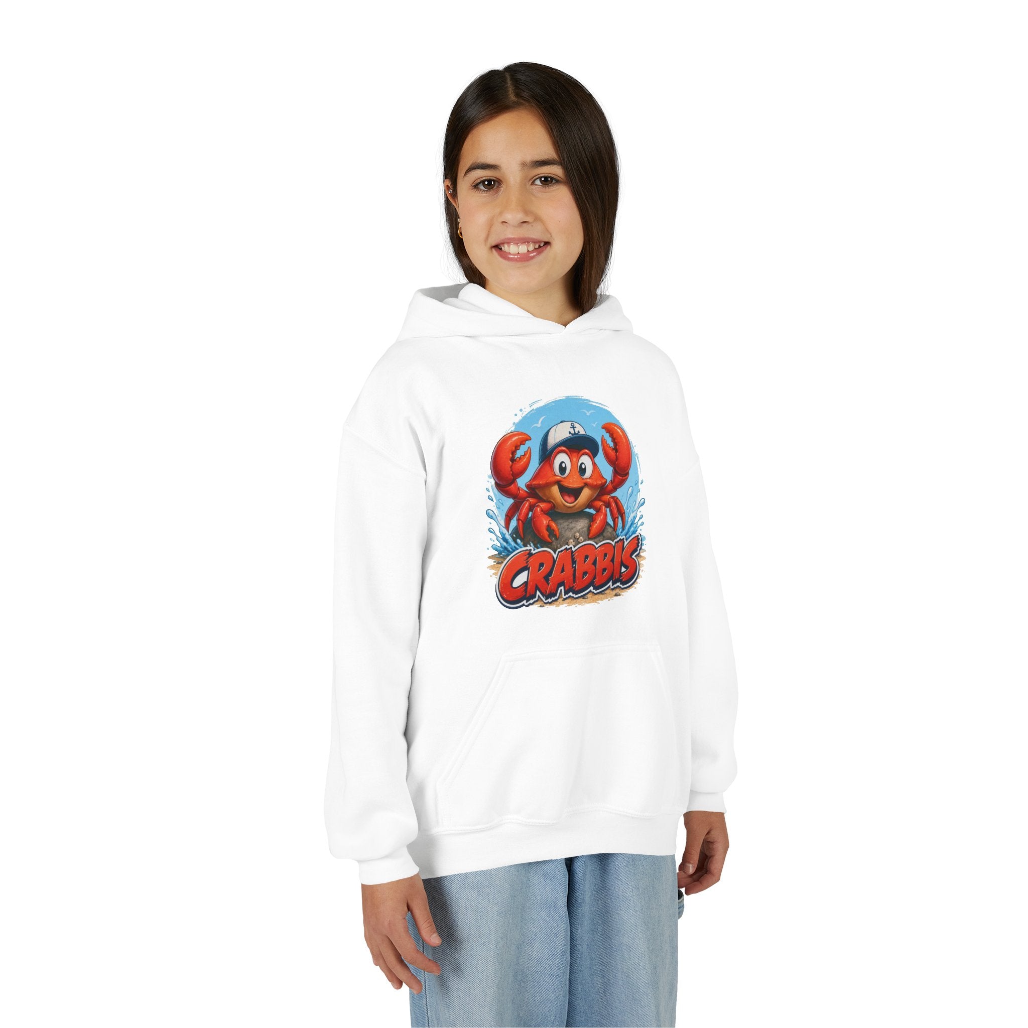 Hoodie | Crabbis | Barn | XS-M