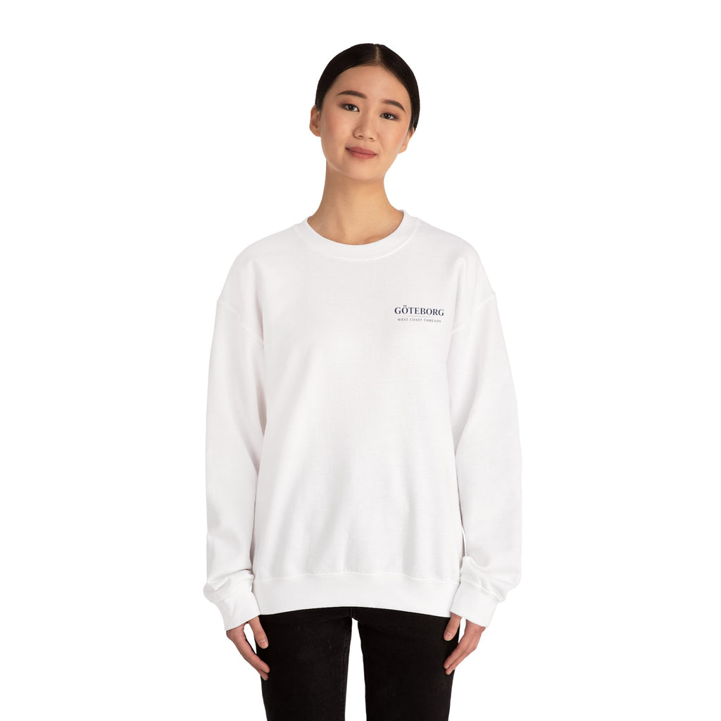 Alltid IFK Göteborg Sweatshirt | West Coast Threads | Blå tryck på rygg