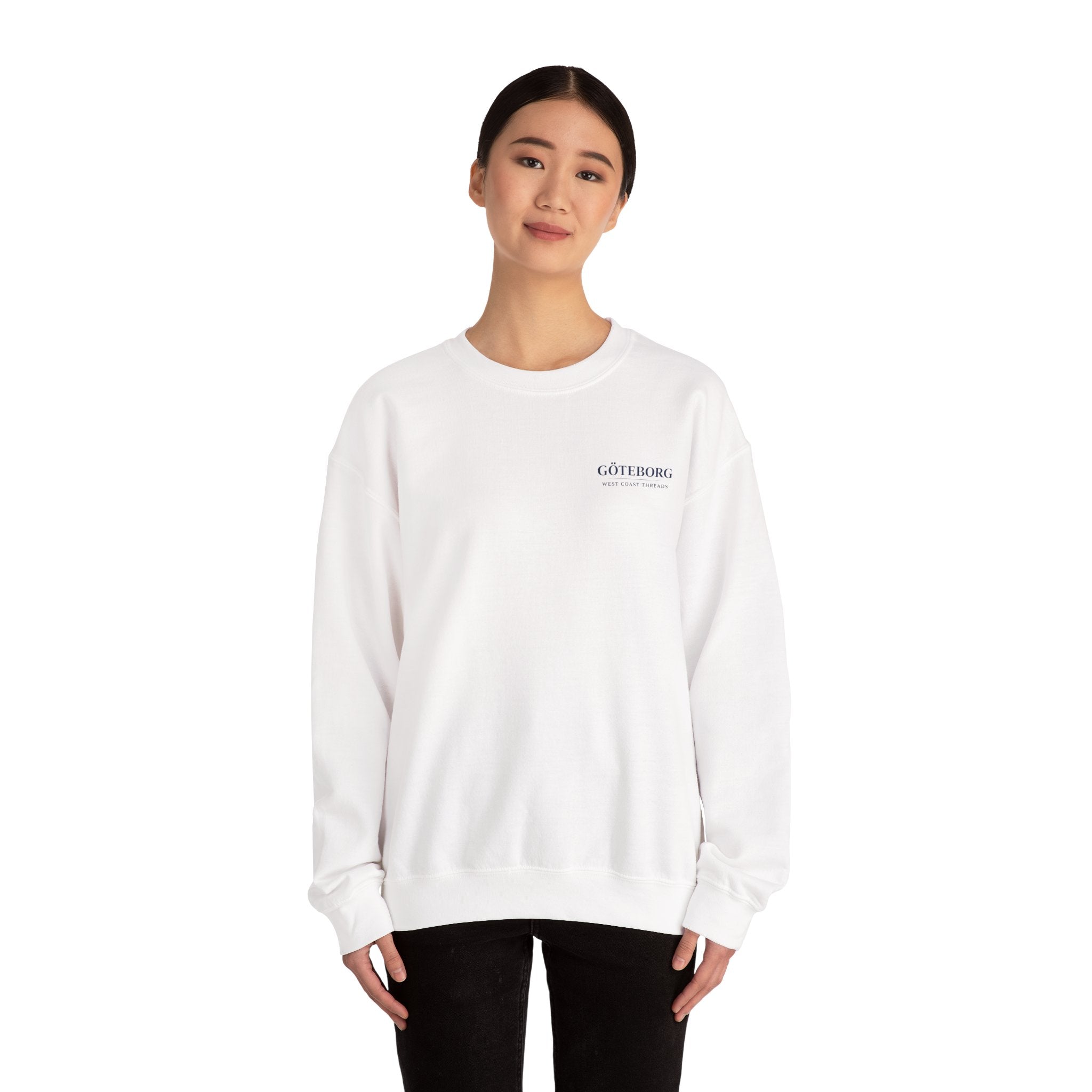Alltid IFK Göteborg Sweatshirt | West Coast Threads | Blå tryck på rygg