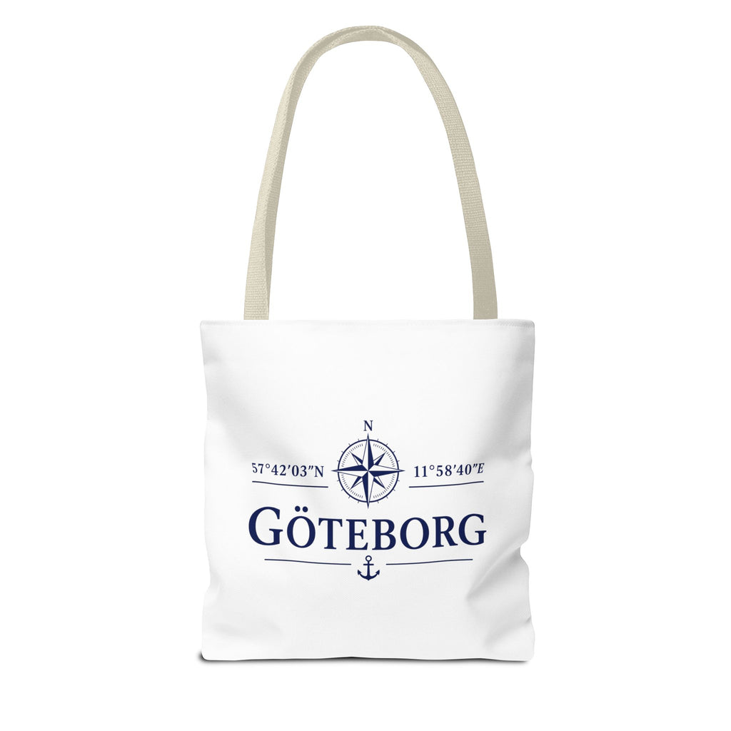 Göteborg Skyline | Kompass | Tote Bag