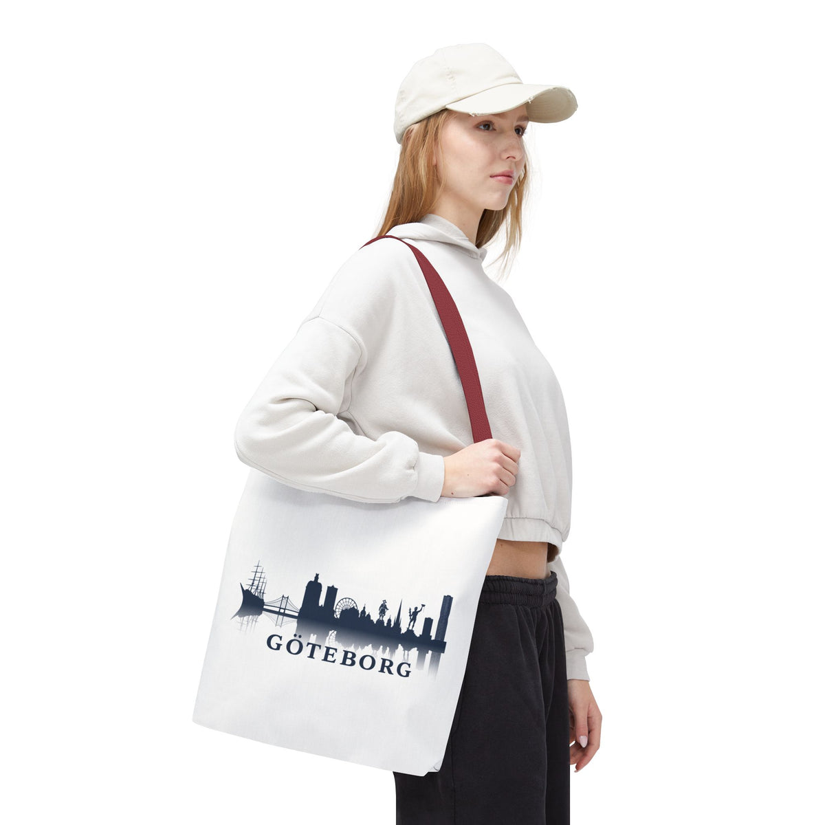 Göteborg Skyline | Kompass | Tote Bag