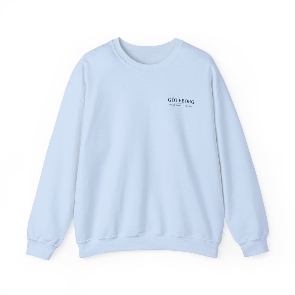 Alltid IFK Göteborg Sweatshirt | West Coast Threads | Blå tryck på rygg