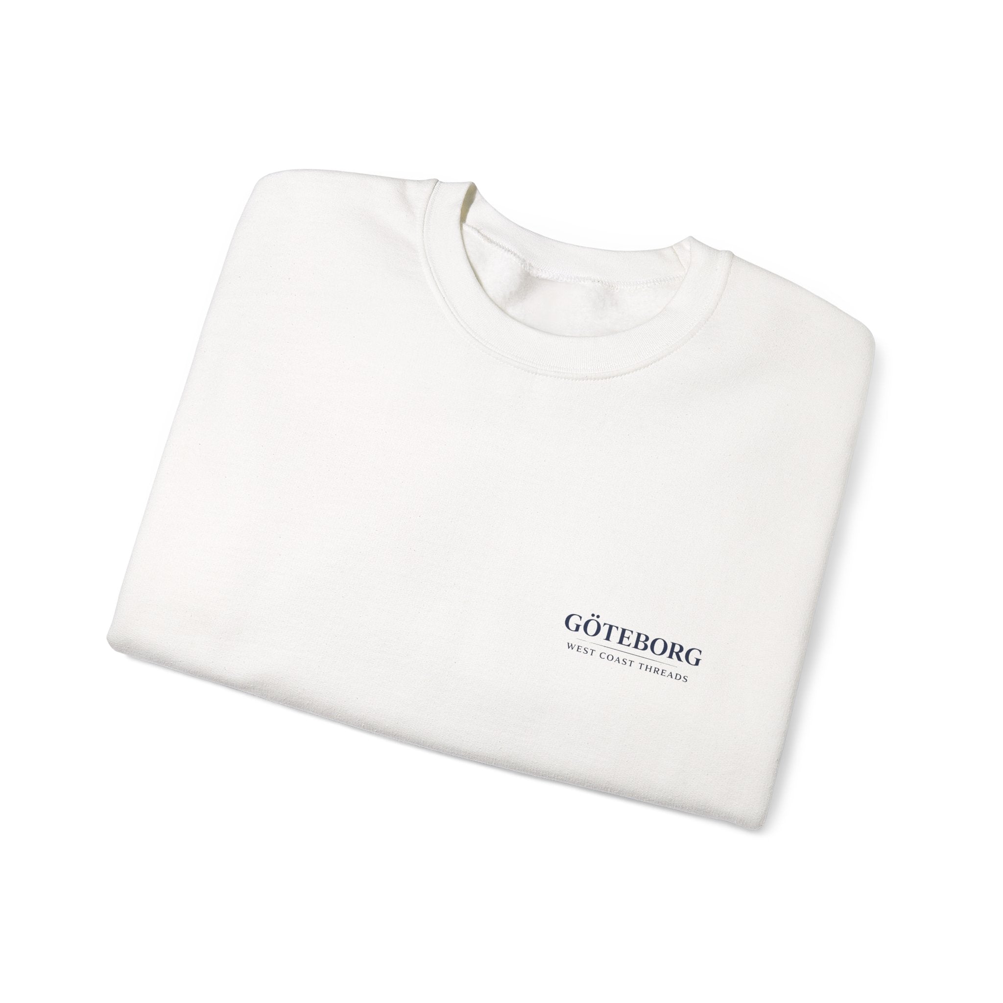 Alltid IFK Göteborg Sweatshirt | Weast Coast Threads | Vit tryck på rygg