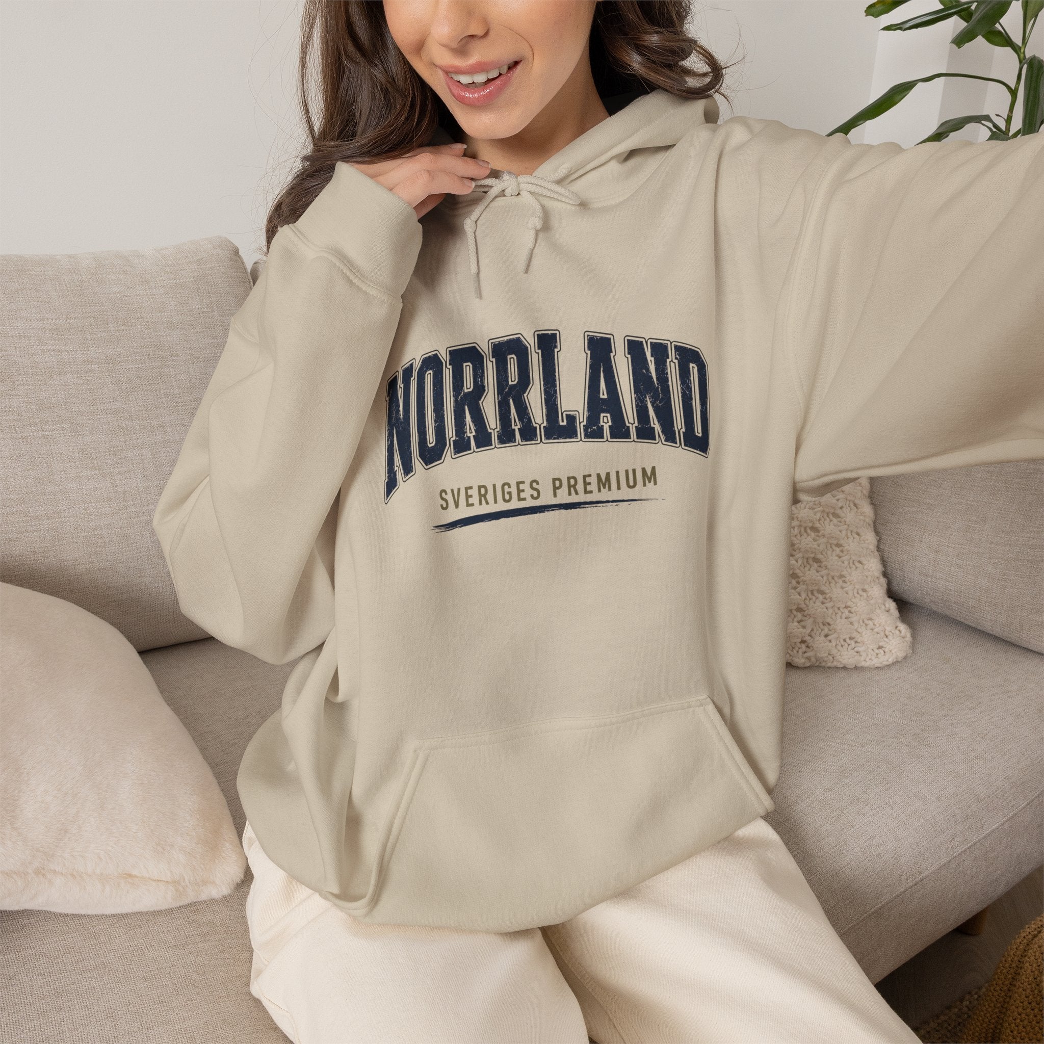 Hoodie | Norrland | Sveriges Premium | Light Collection
