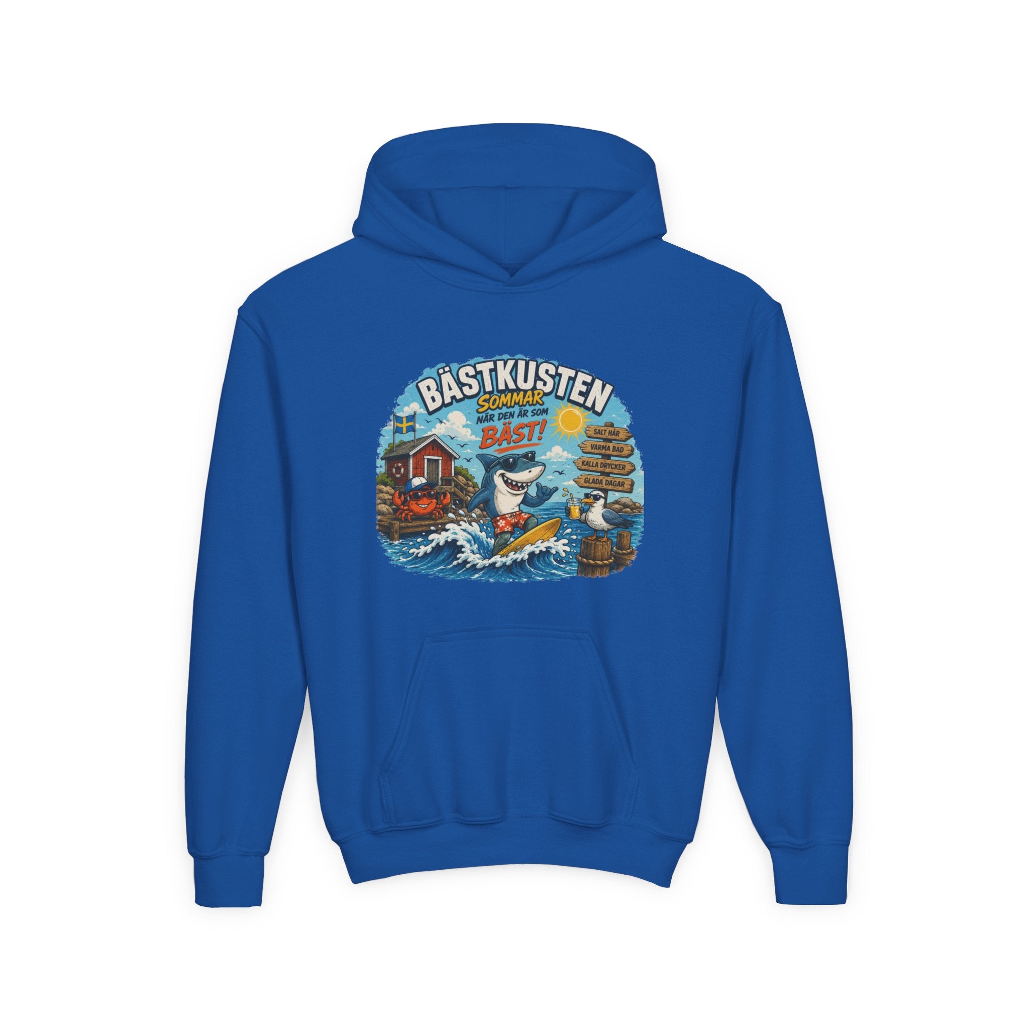Hoodie | Bästkusten | Barn | XS-M