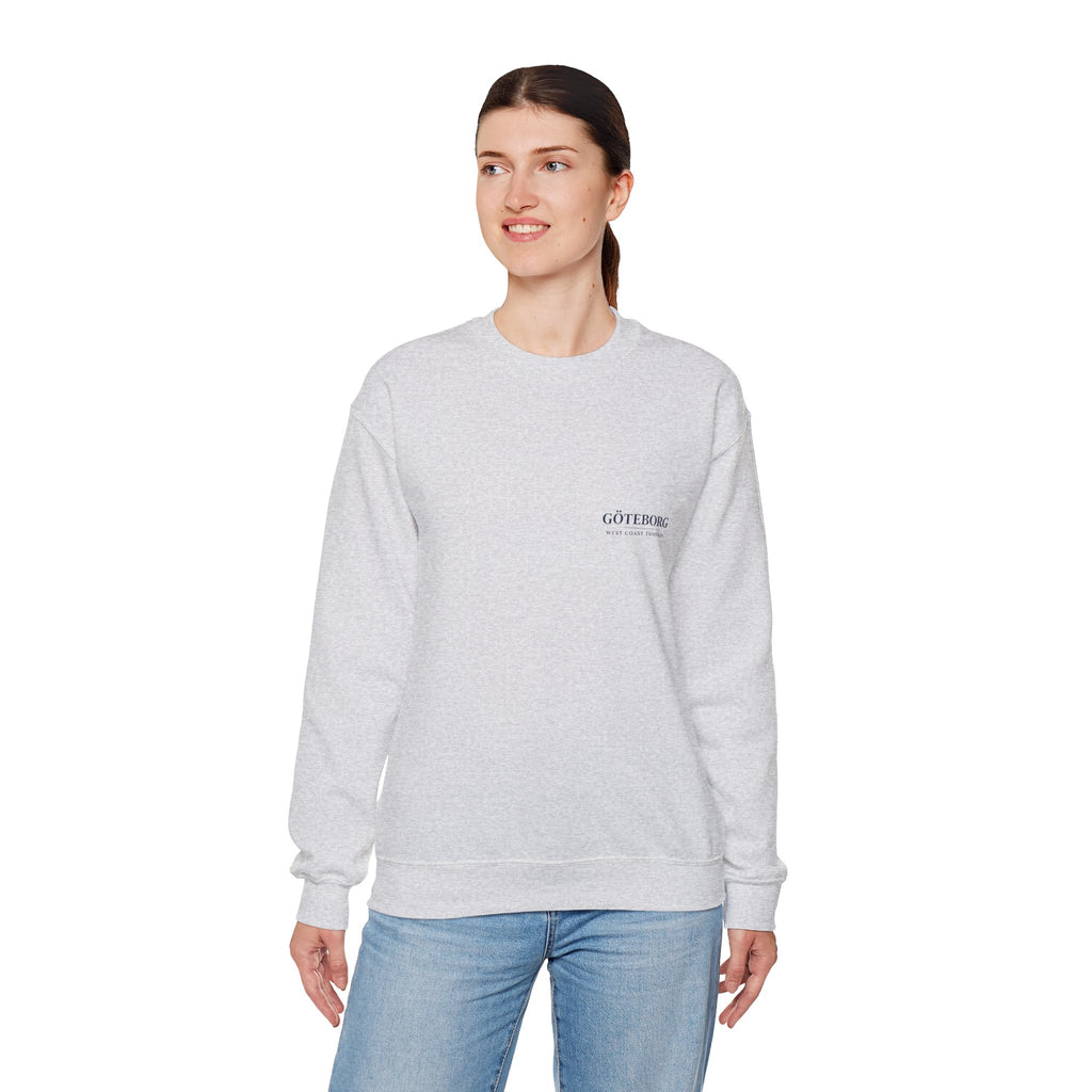 Alltid IFK Göteborg Sweatshirt | Weast Coast Threads | Vit tryck på rygg