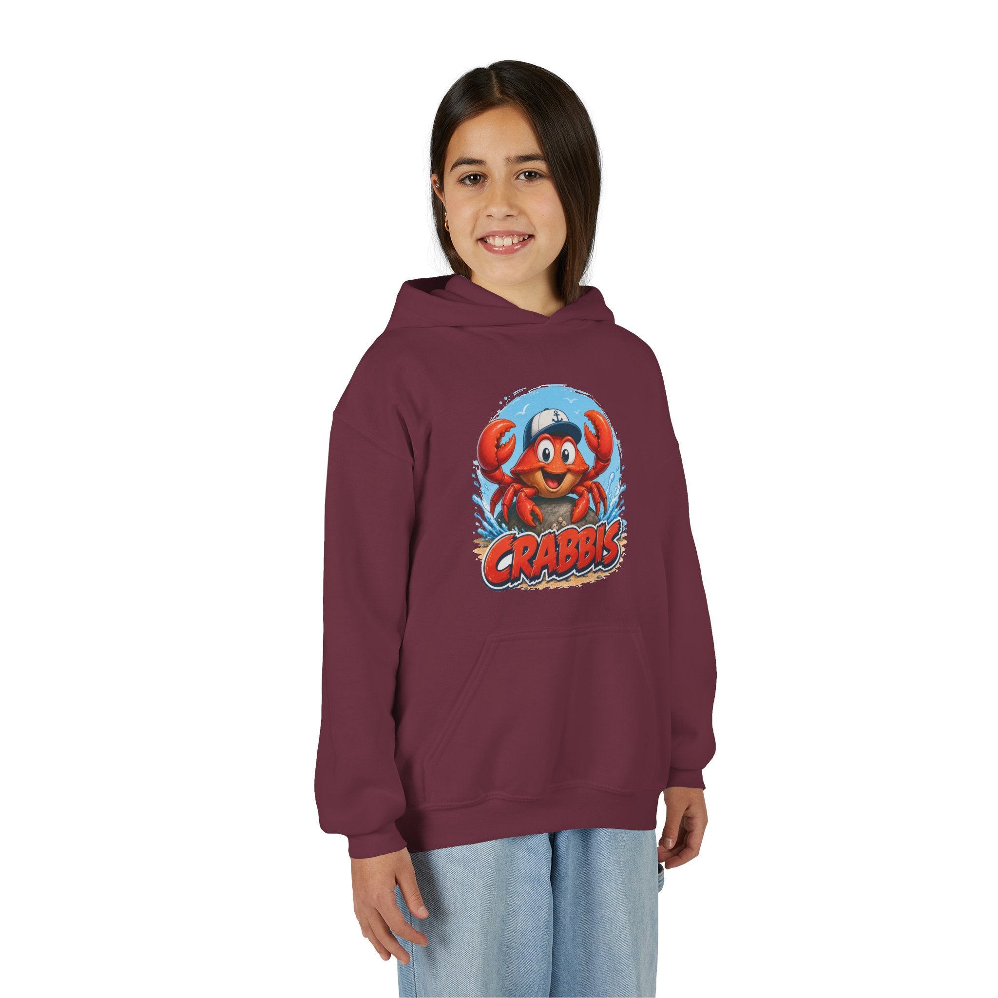 Hoodie | Crabbis | Barn | XS-M