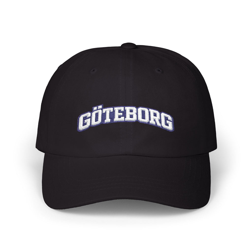 Göteborg Keps - Vit Brodyr | Klassisk Supporterkeps