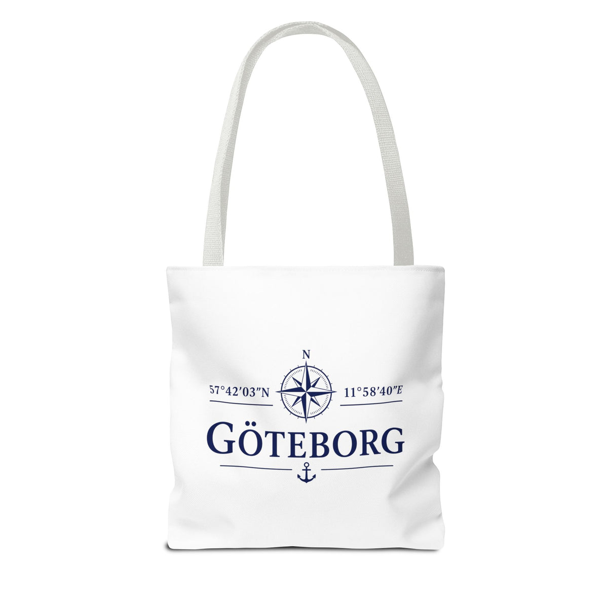 Göteborg Skyline | Kompass | Tote Bag