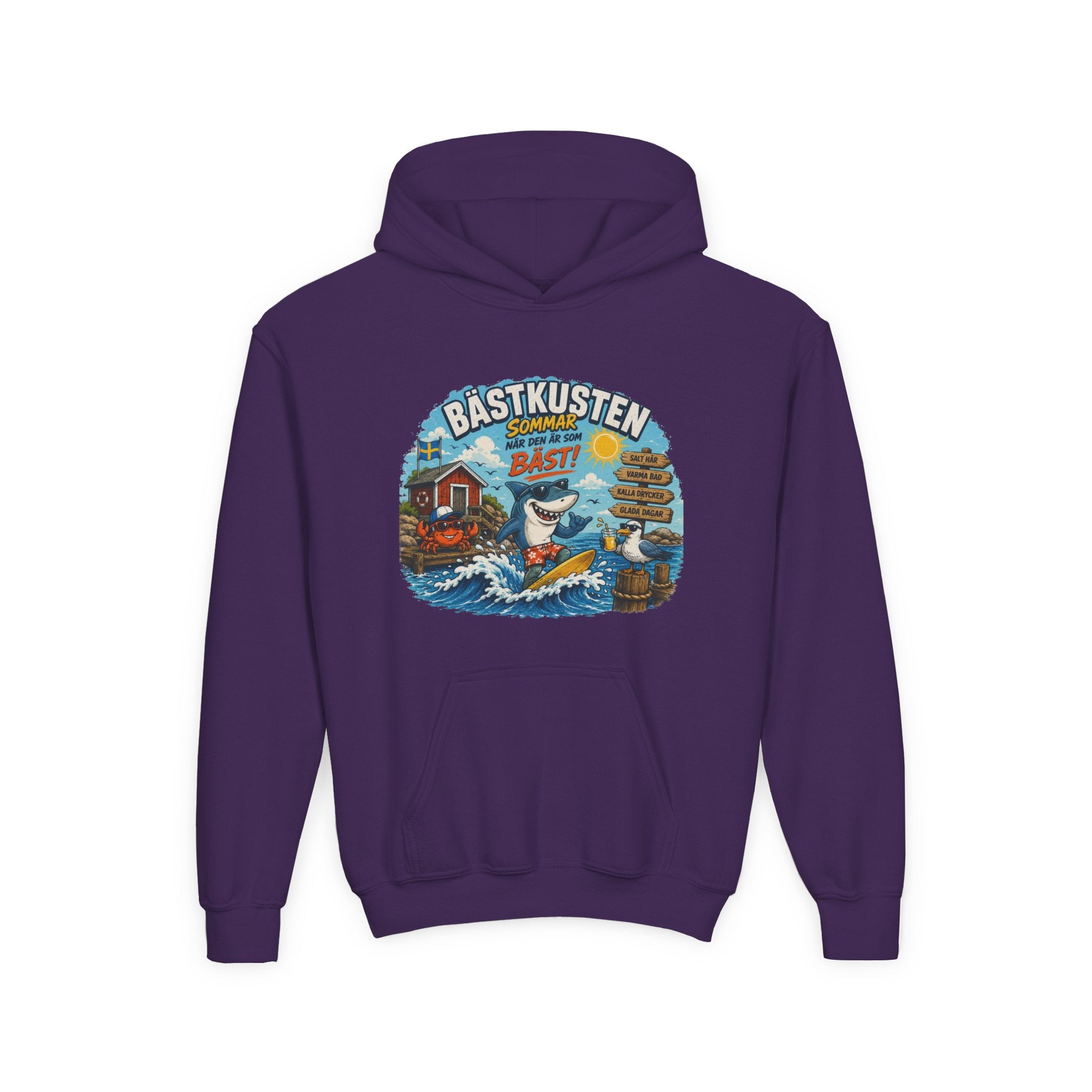 Hoodie | Bästkusten | Barn | XS-M