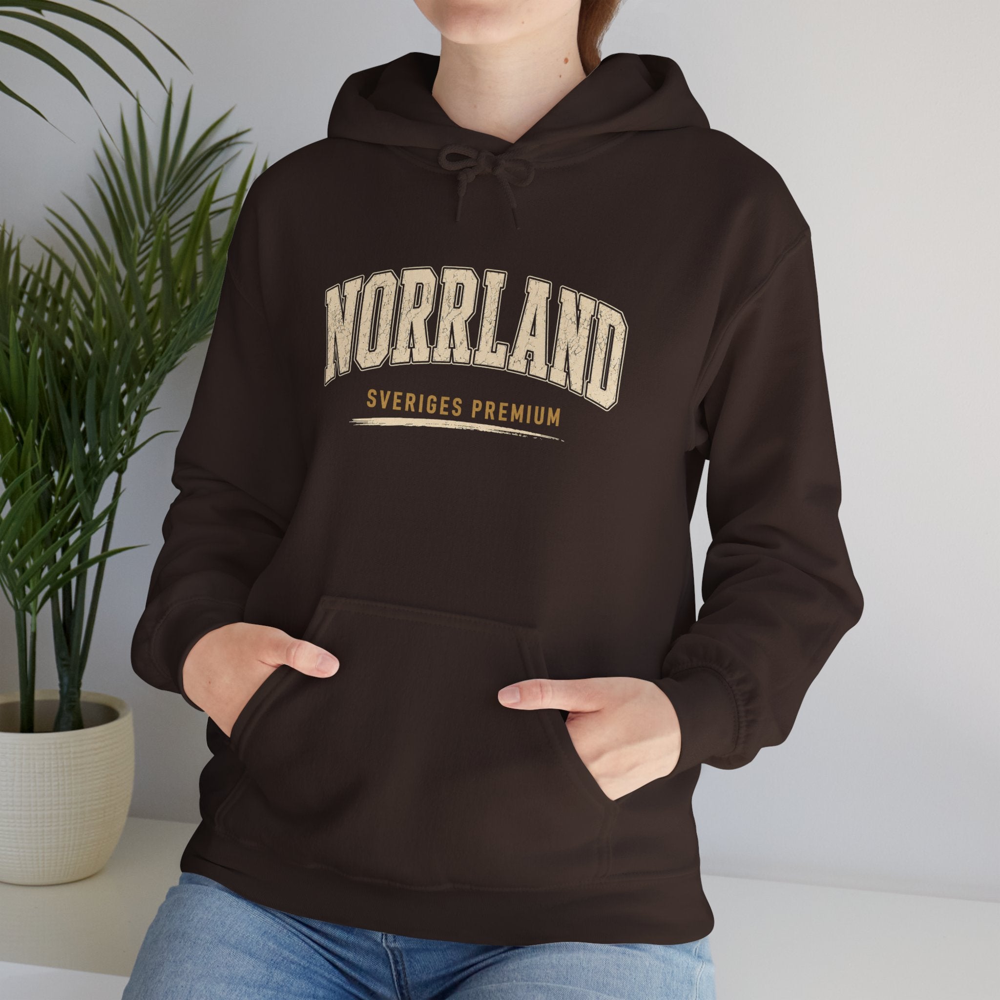 Hoodie | Norrland | Sveriges Premium | Dark Collection