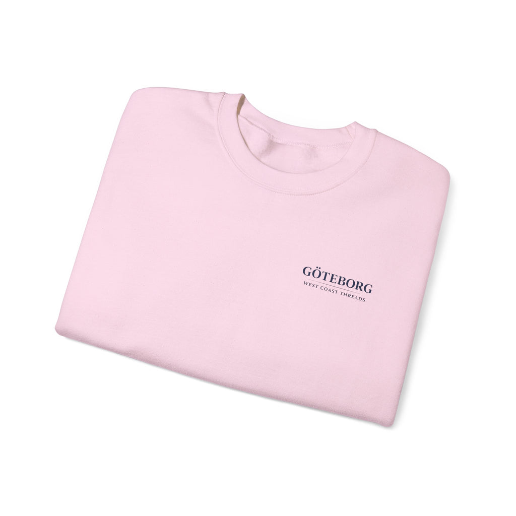 Alltid IFK Göteborg Sweatshirt | West Coast Threads | Blå tryck på rygg