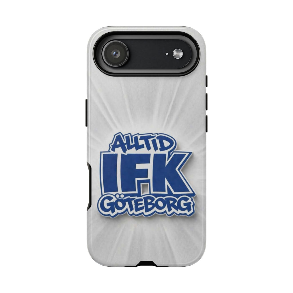 Alltid IFK Göteborg | Ljus Bakgrund | Blå Logotype | Protective Cover | iphone & Samsung