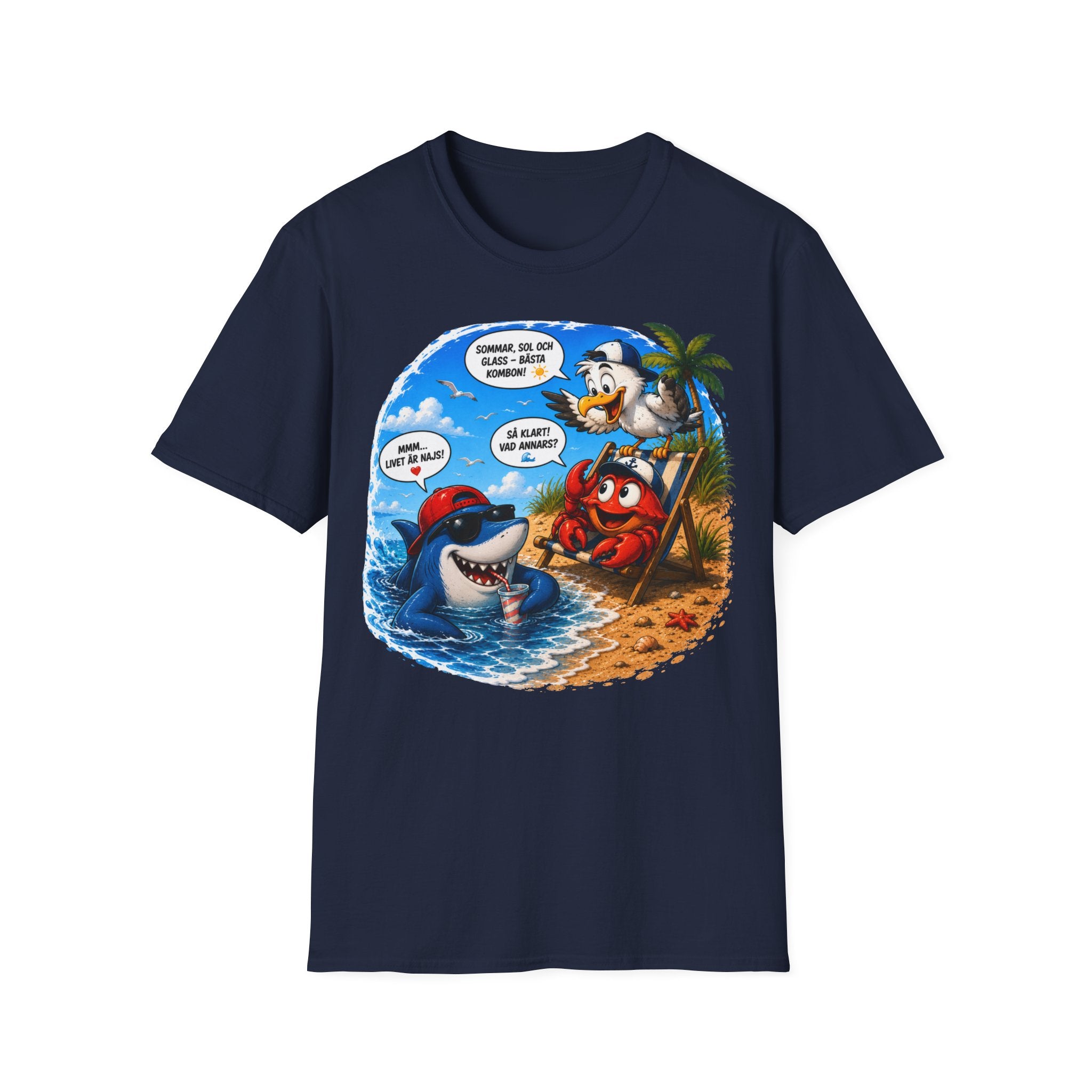 T-Shirt | Standard | Sommar vid stranden