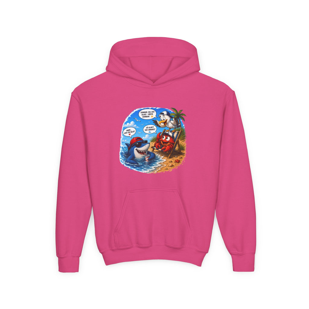 Hoodie | På stranden | Barn | XS-M