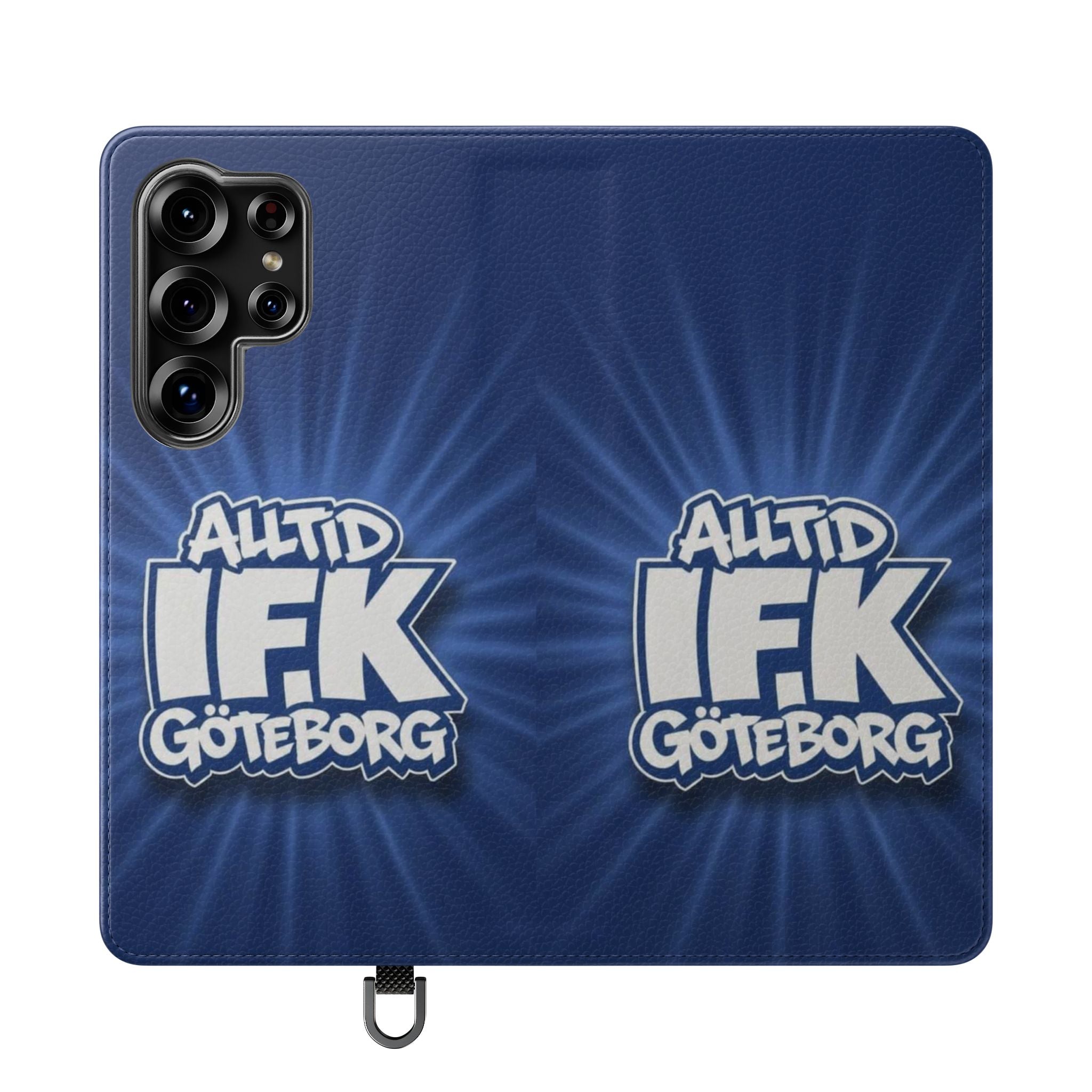 Plånboksfodral - Blå bakgrund | Iphone | Samsung | Alltid IFK Göteborg