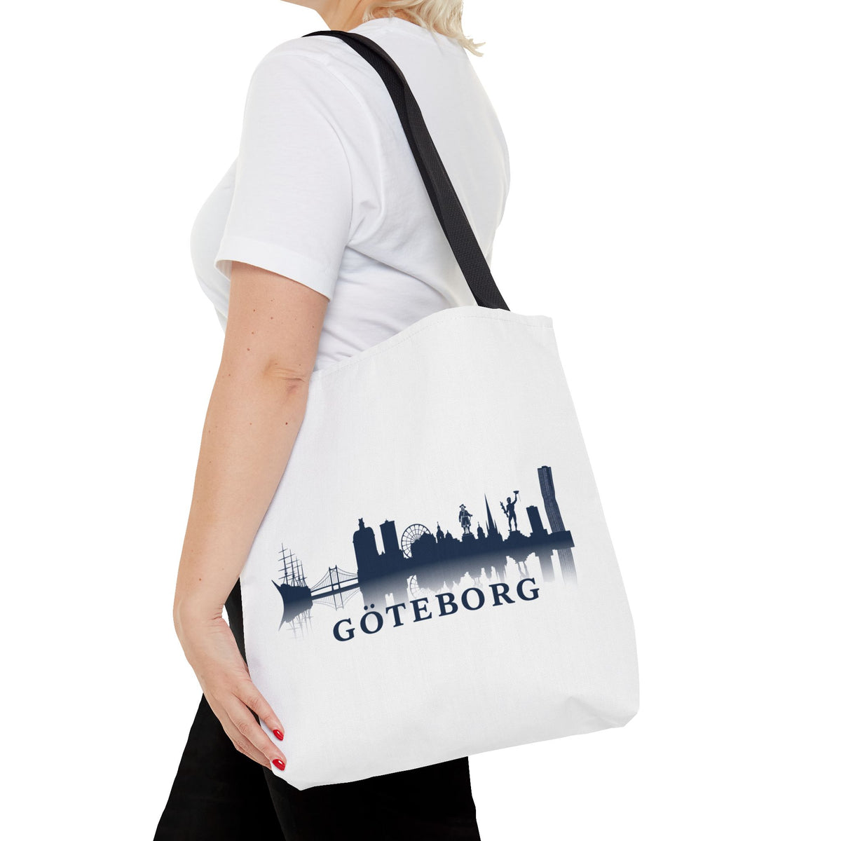 Göteborg Skyline | Kompass | Tote Bag